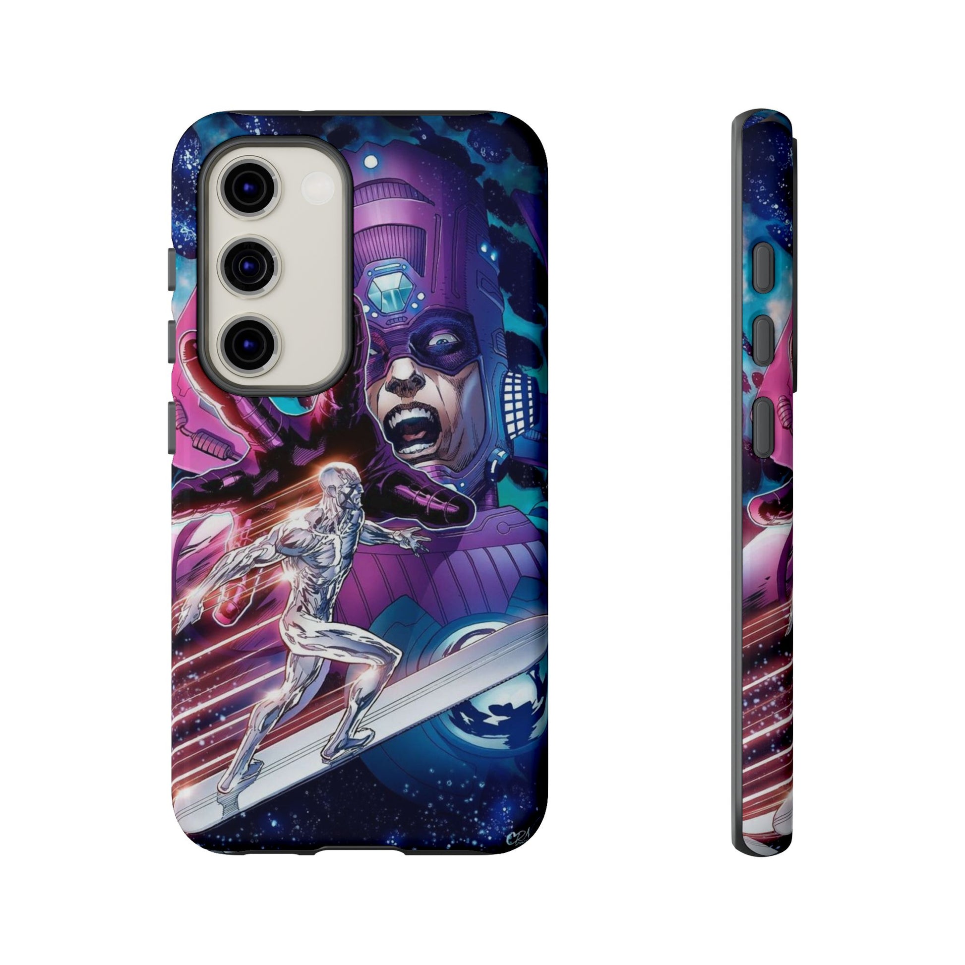 Galactus x Silver Surfer Marvel Phone Case, Tough Cases for iPhones, Samsung, and Pixel