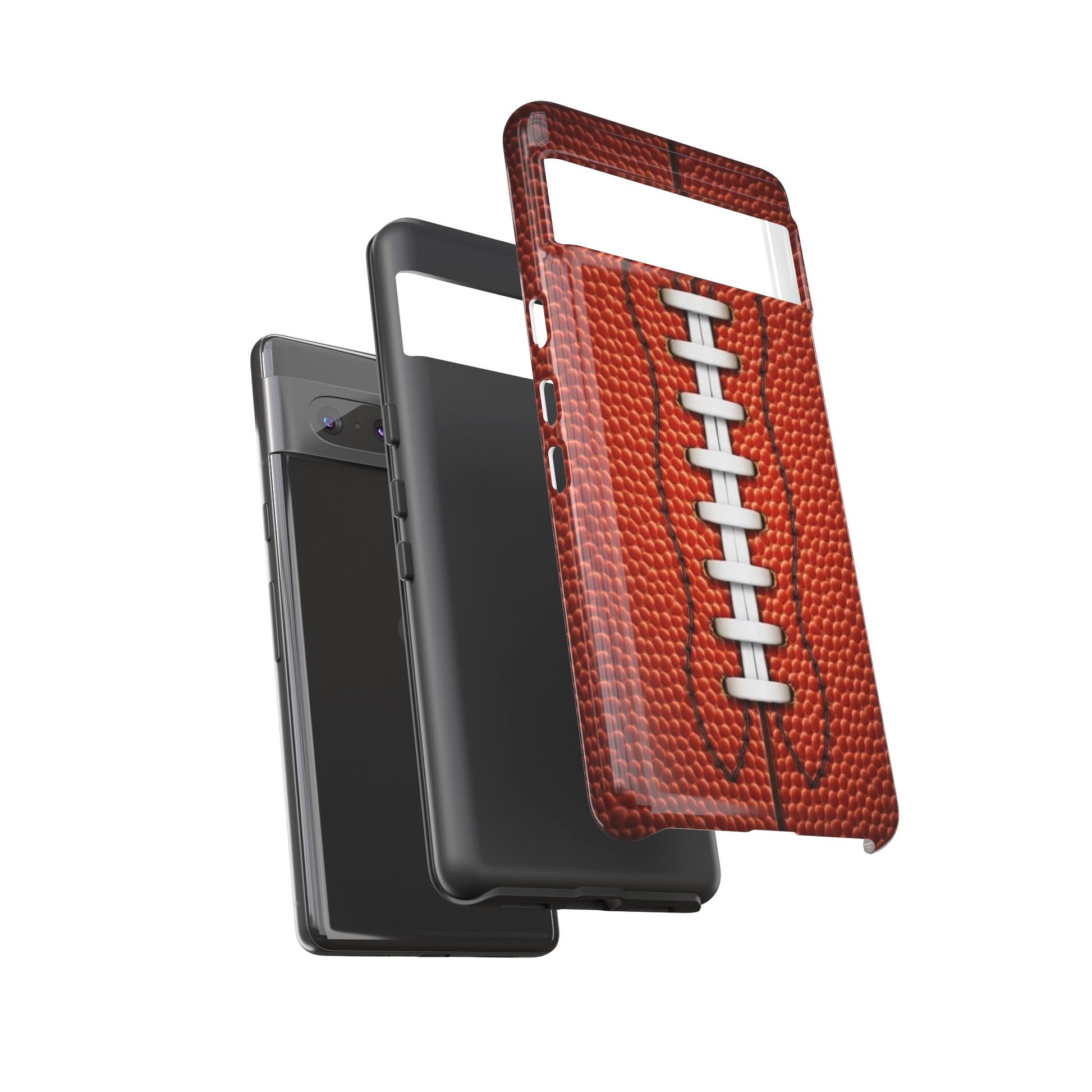 Football Pigskin Print Tough Cases for iPhones, Samsung, and Pixel