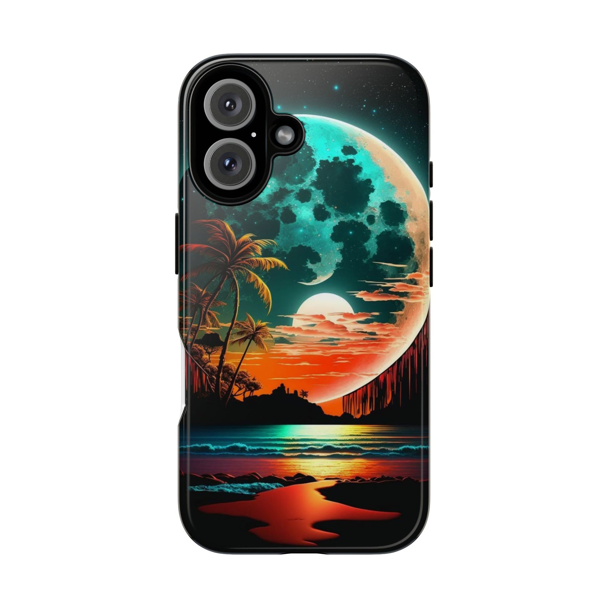 Fantasy Beach Sunset Landscape Phone Case for iPhone, Samsung Galaxy, & Pixel Phones