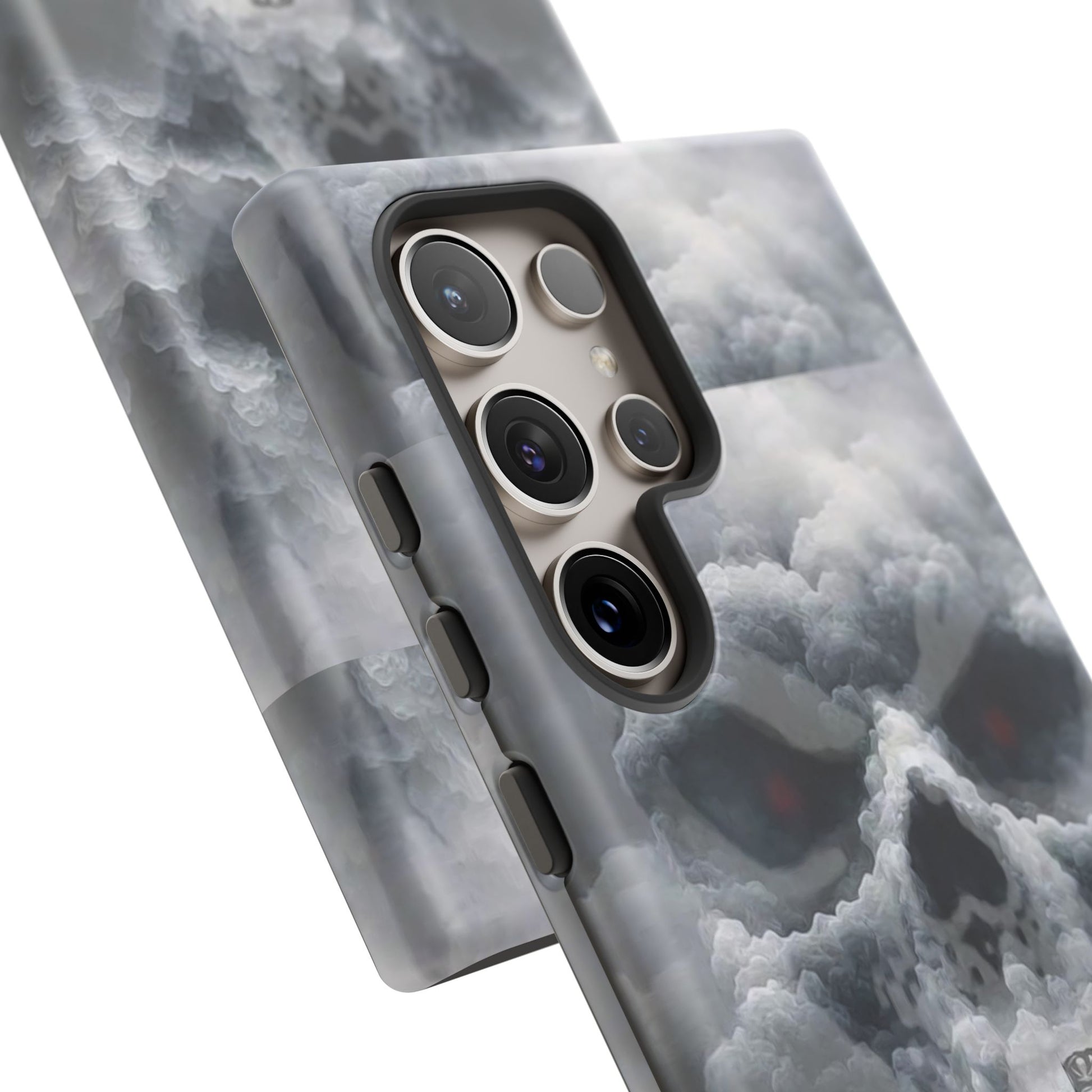 Skull Pirate Ship Football Buccaneers Tough Cases for iPhones, Samsung, and Pixel