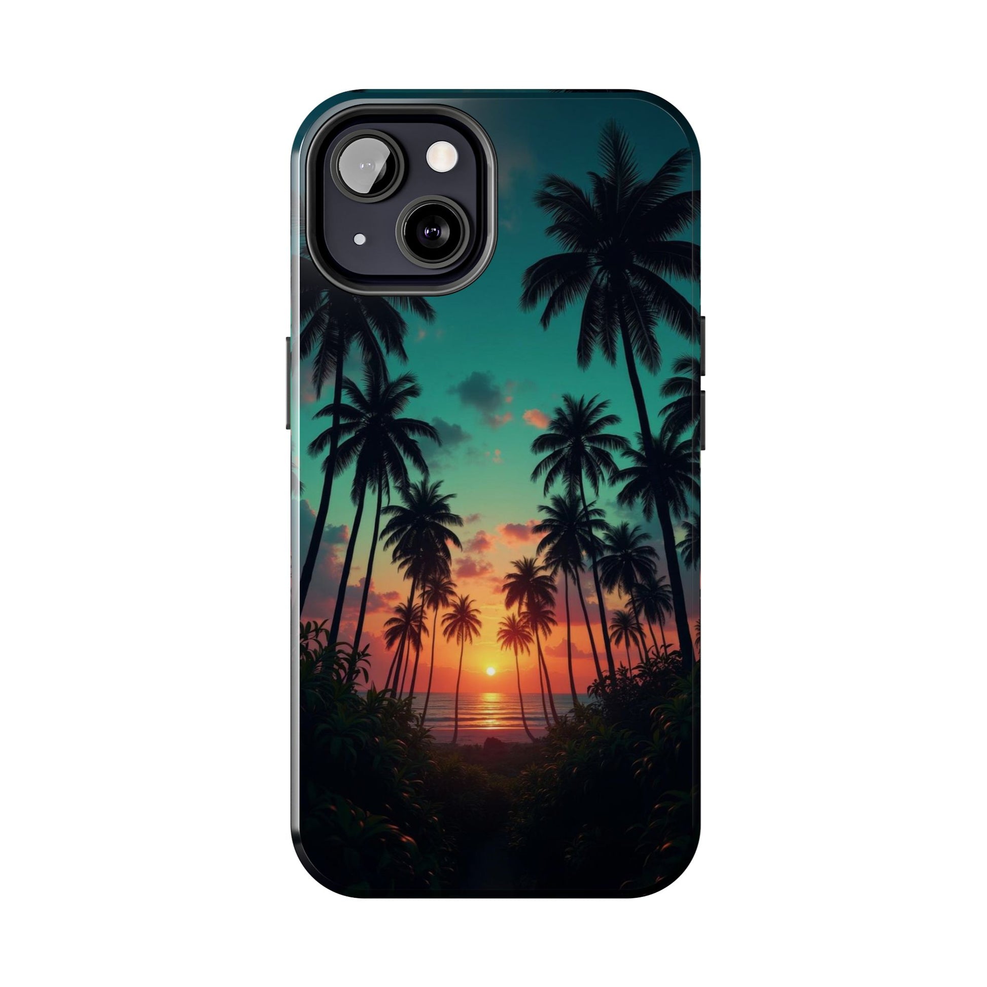 Beach Oasis Themed Tough Phone Cases for Iphones & Samsung Phones