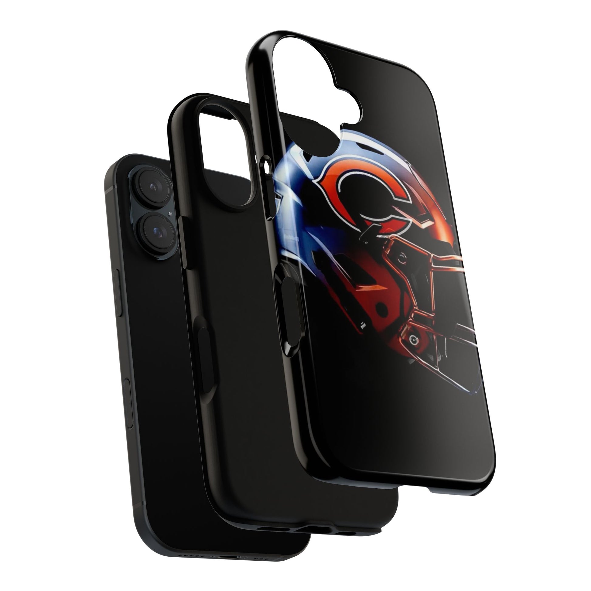 Football Helmet Chicago Bears Phone Case, Tough Cases for iPhones, Samsung, and Pixel