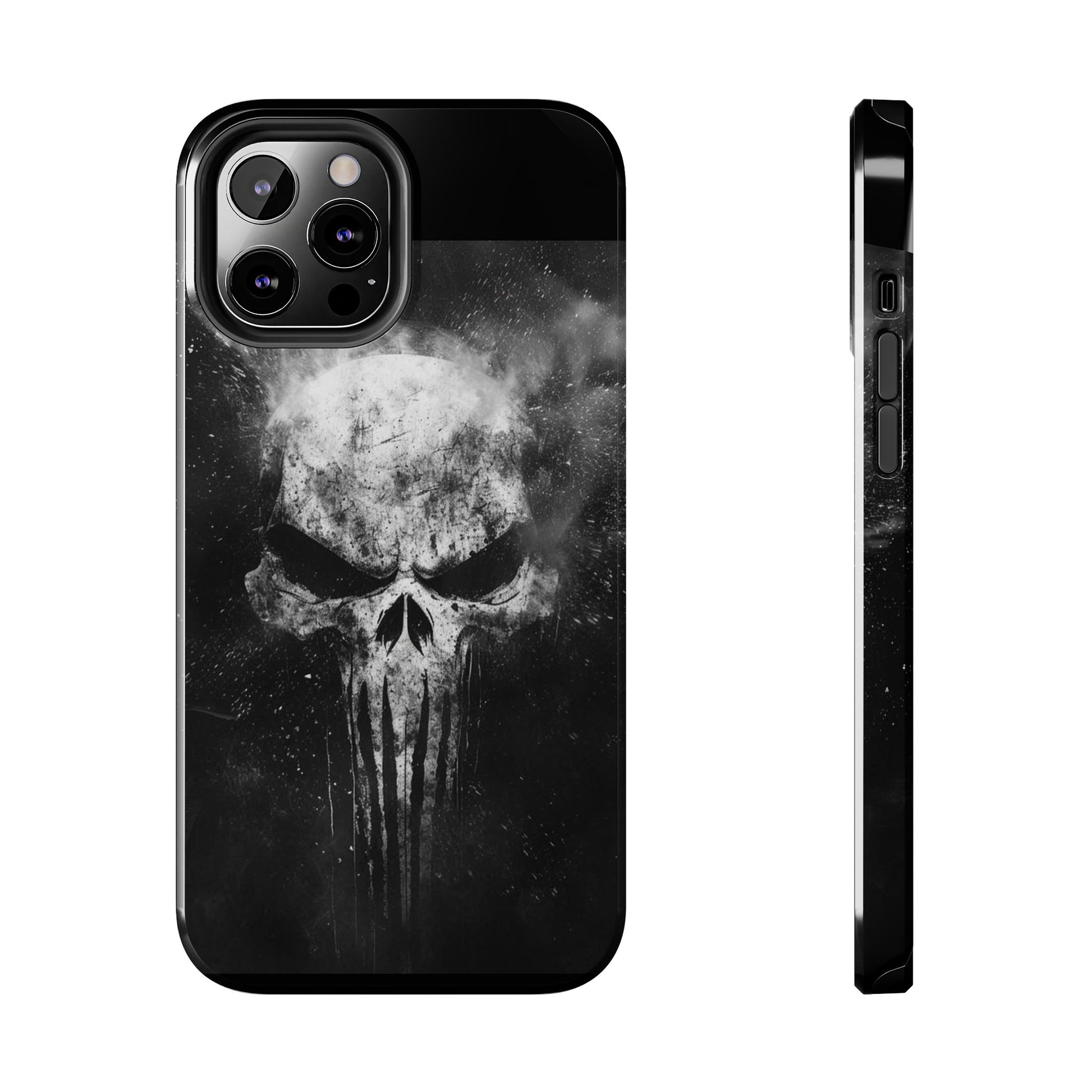 Smoking Skull Theme Phone Case for iPhone & Samsung Galaxy Phones
