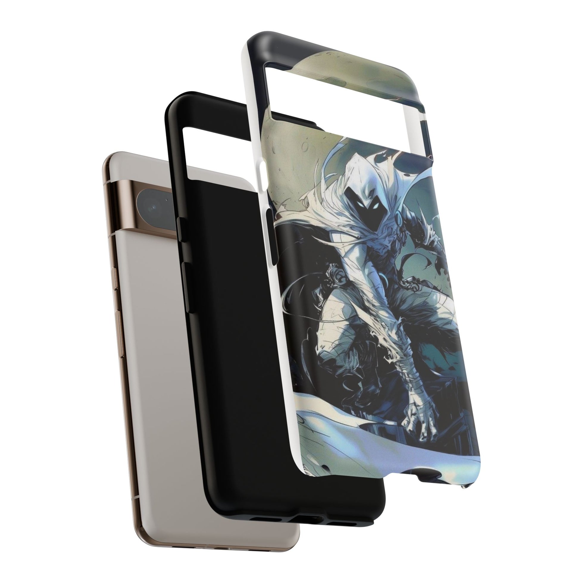 Moon Knight Tough Cases for iPhones, Samsung, and Pixel