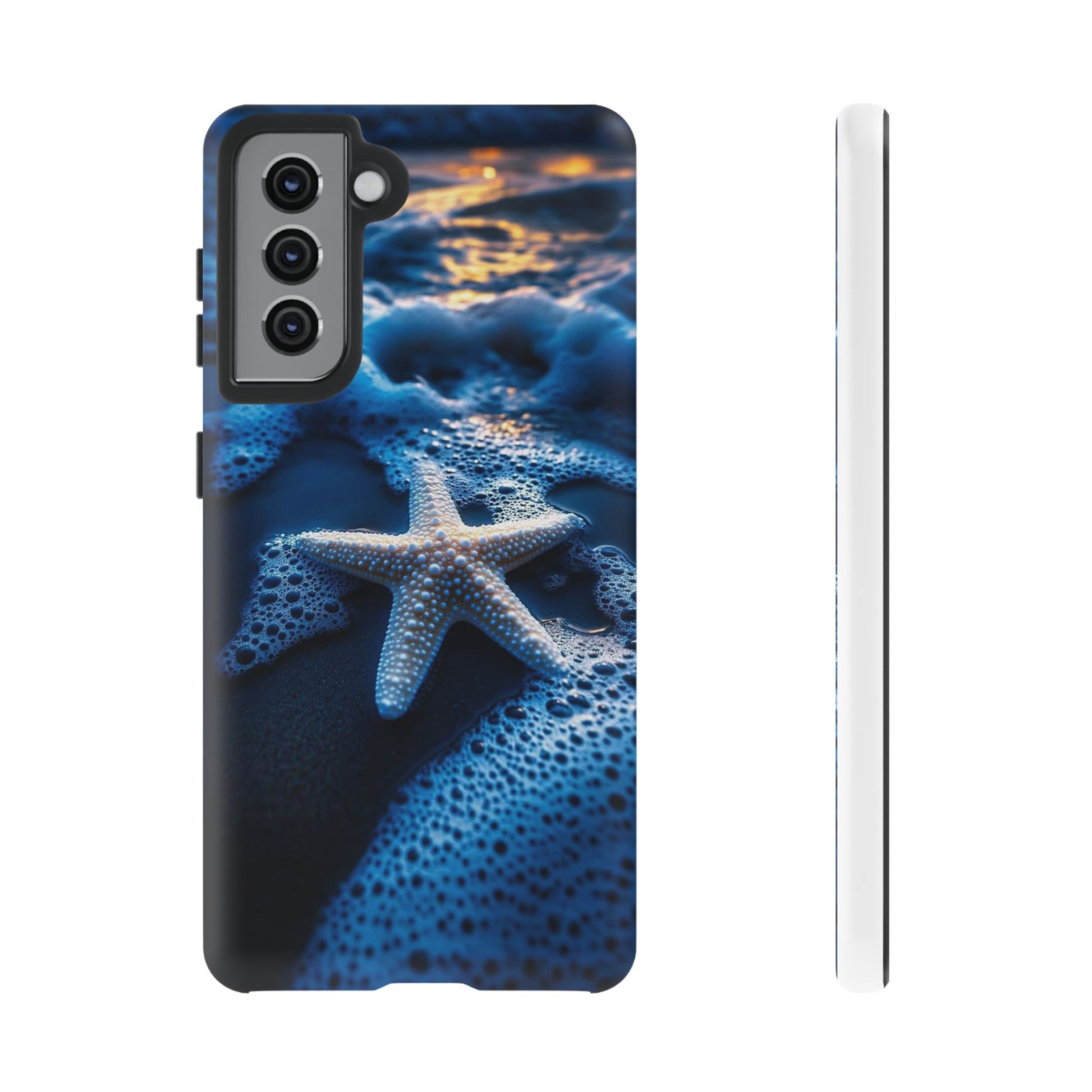 Starfish Beach Tough Cases for iPhones, Samsung, and Pixel