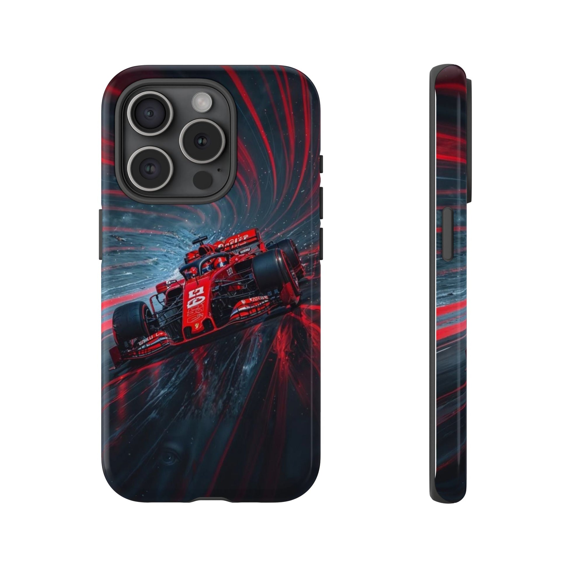 F1 Formula Race Car Phone Case, Tough Cases for iPhones, Samsung, and Pixel