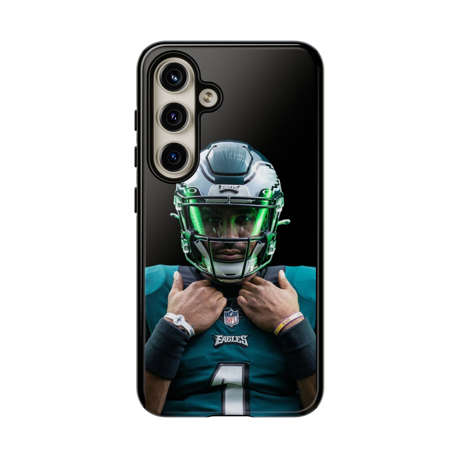 Eagles Football Jalen Hurts Tough Cases for iPhones, Samsung, and Pixel