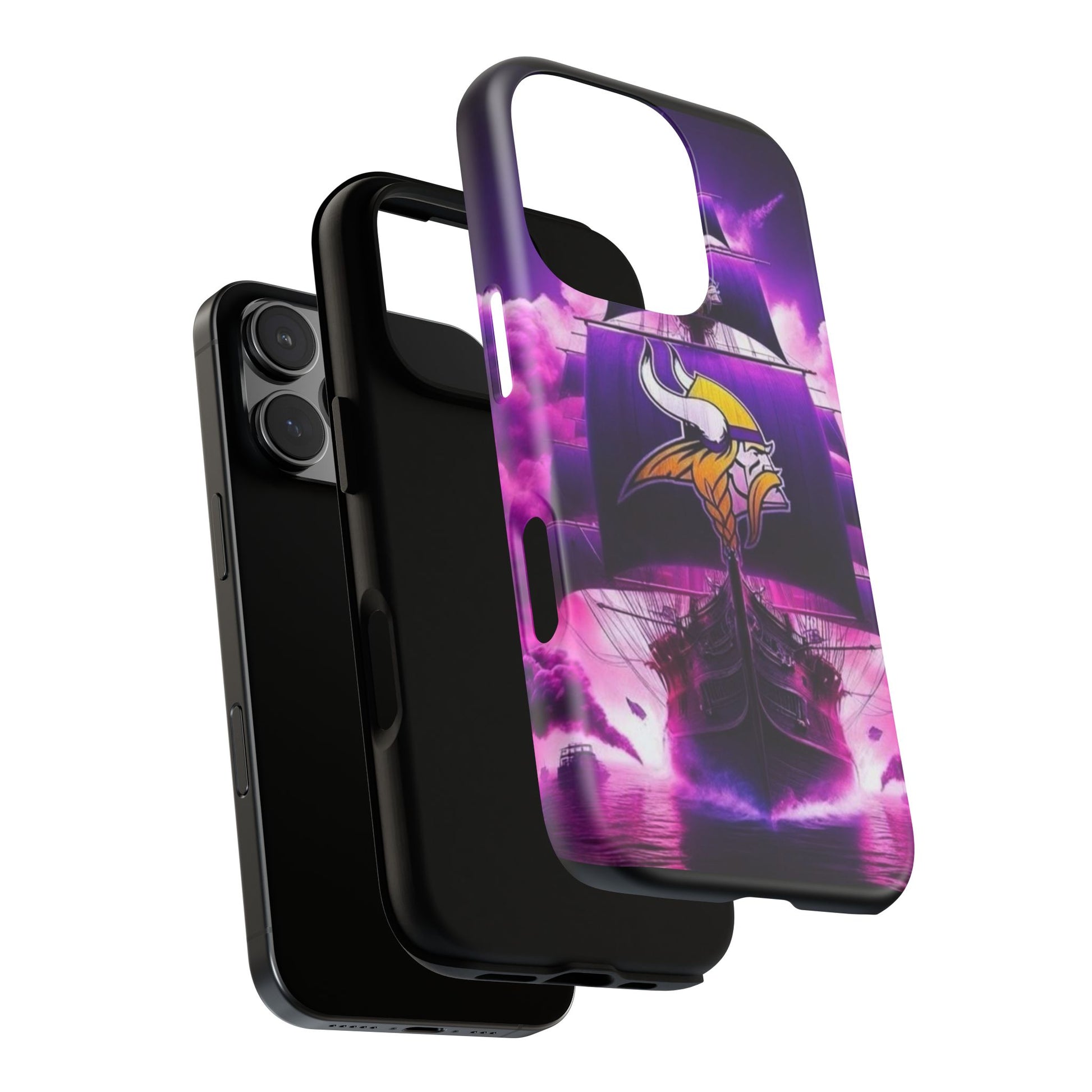 Minnesota Vikings Ship Football Phone Case, Tough Cases for iPhones, Samsung, and Pixel