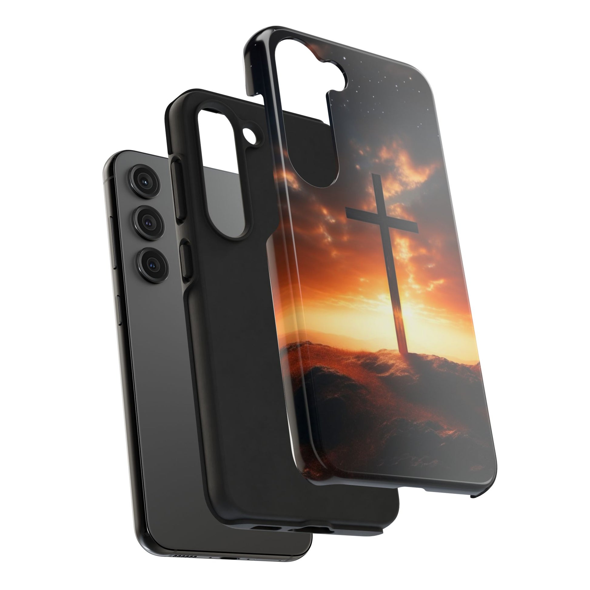 Christian Cross Theme Phone Cases for Iphones & Samsung Phones Durable