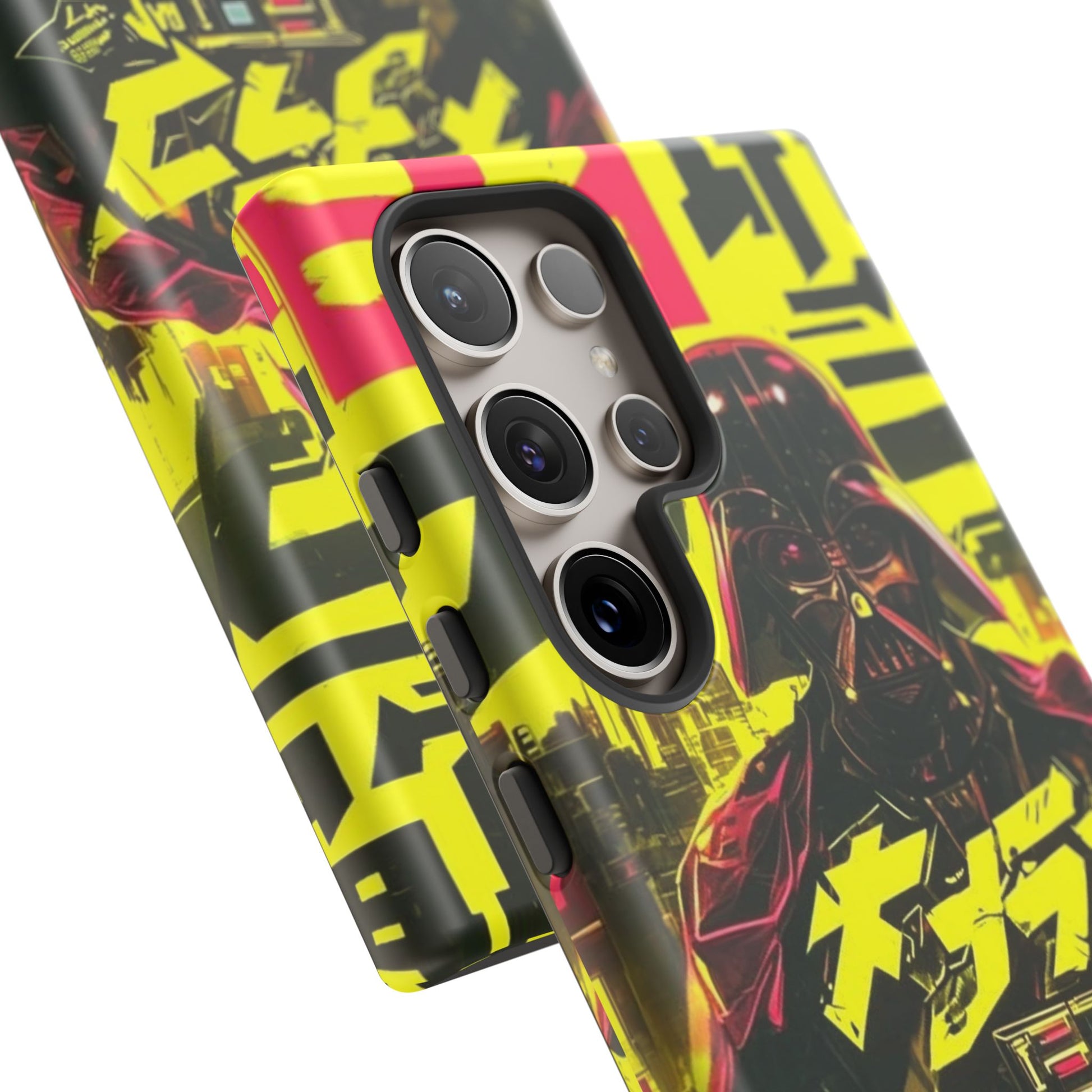 Cyberpunk X Vader Tough Cases for iPhones, Samsung, and Pixel