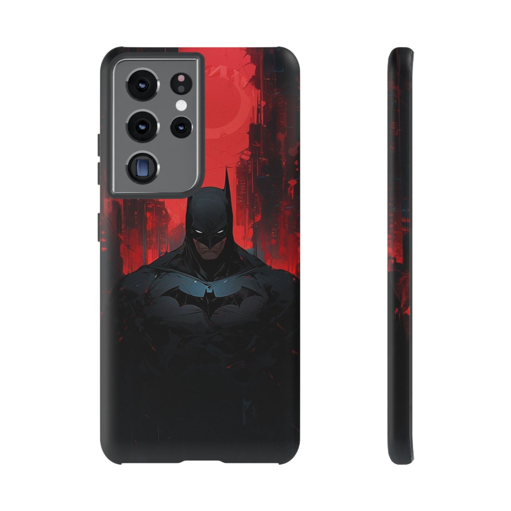 The Dark Knight Batman Tough Cases for iPhones, Samsung, and Pixel