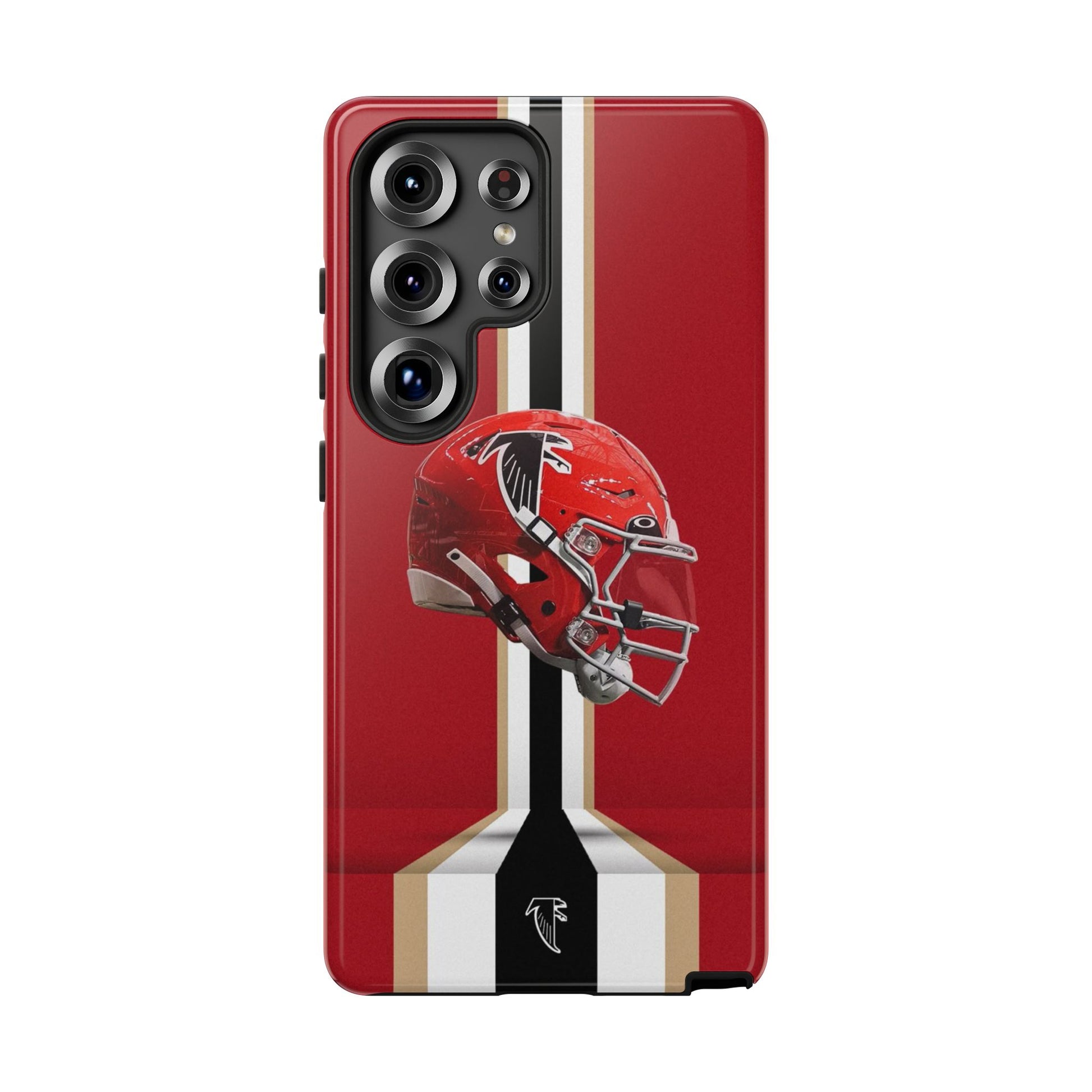 Atlanta Falcons Football Helmet Logo Tough Cases for iPhones, Samsung, and Pixel