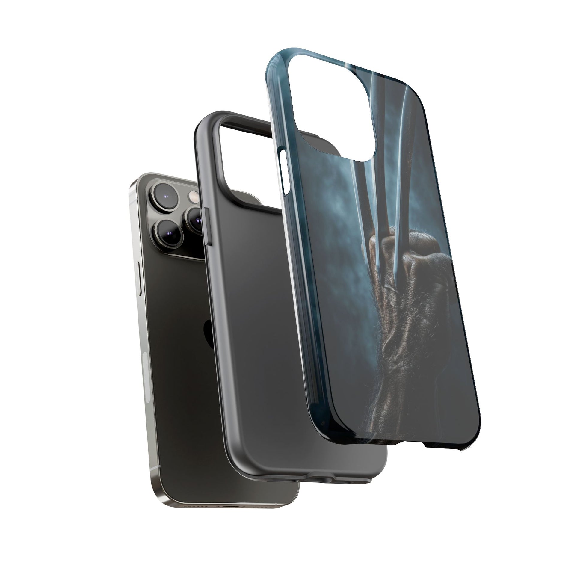 Logan's Claws Wolverine Tough Cases for iPhones, Samsung, and Pixel