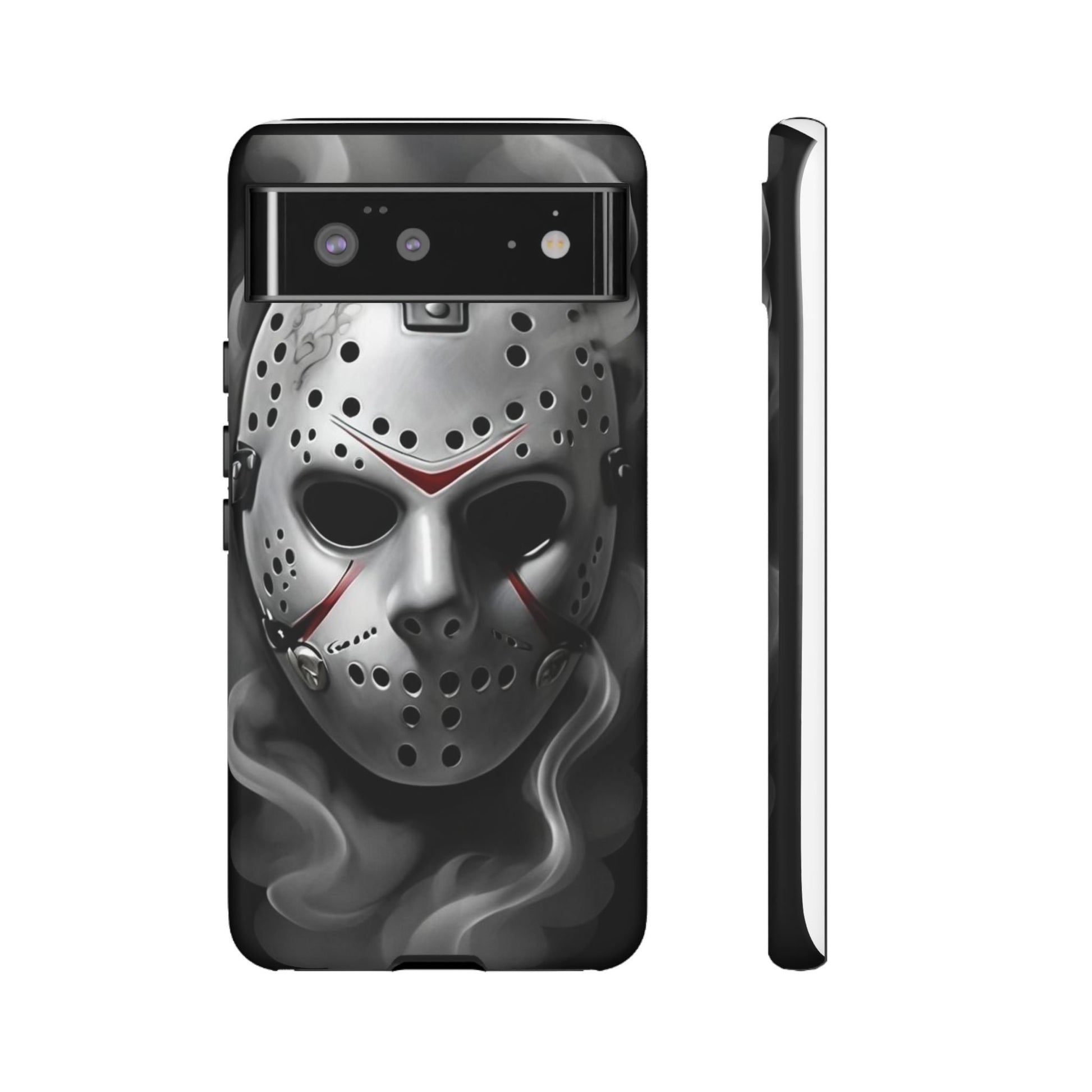 Friday the 13th Jason's Mask Tough Cases for iPhones, Samsung, and Pixel