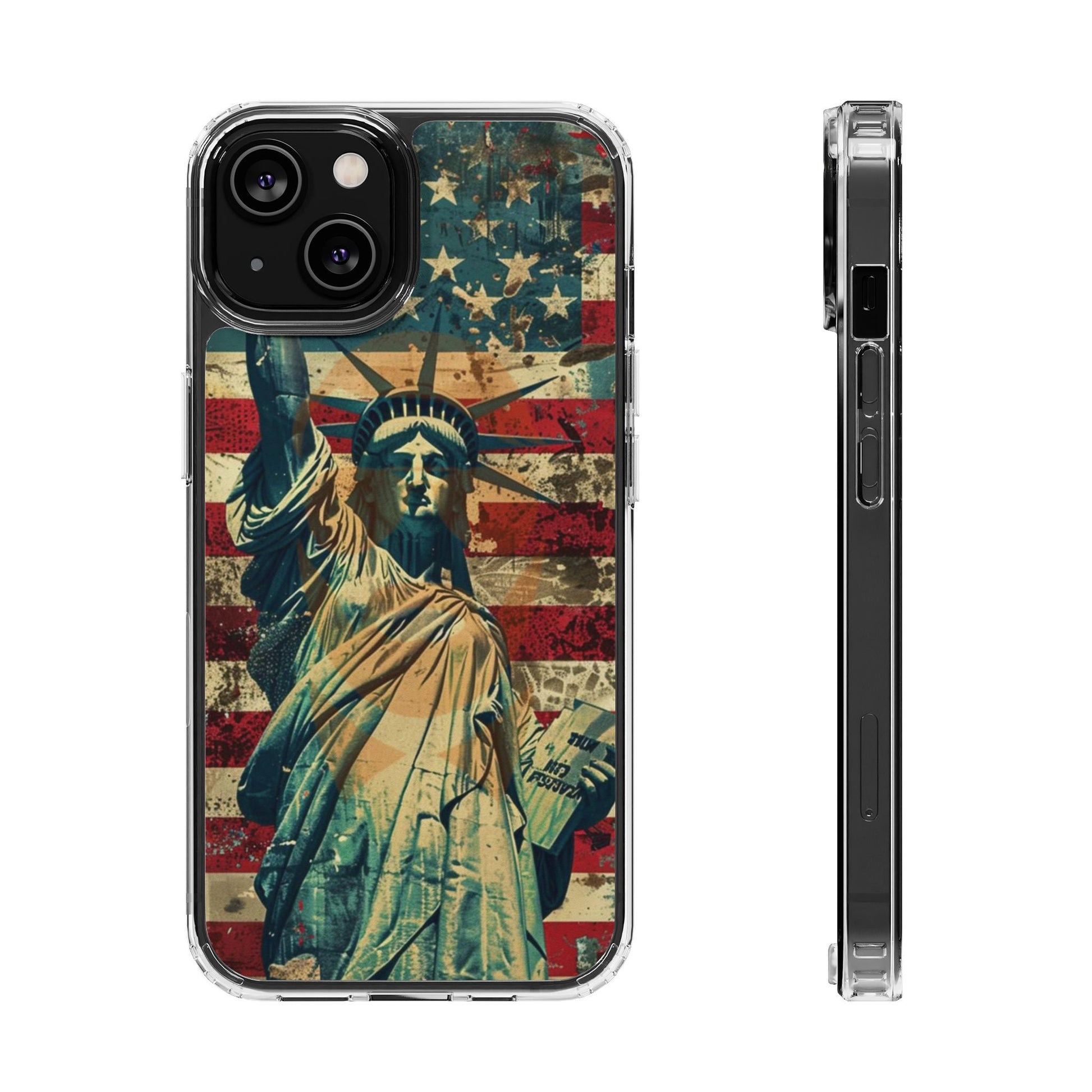 American Iconic Lady Liberty Themed Iphone, Samsung case