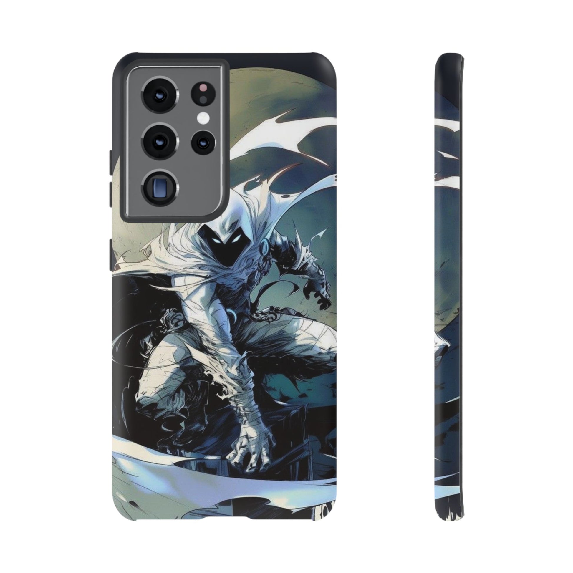 Moon Knight Tough Cases for iPhones, Samsung, and Pixel