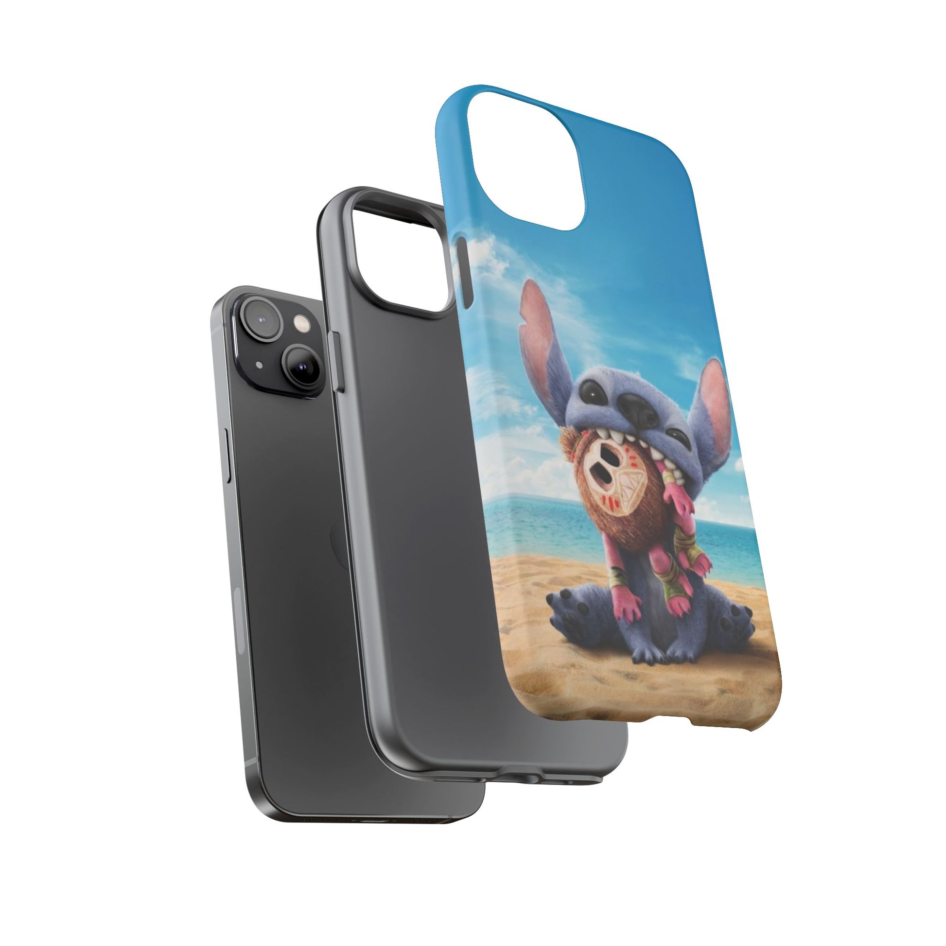 Stitch Beach Sunset Landscape Phone Case for iPhone, Samsung Galaxy, & Pixel Phones