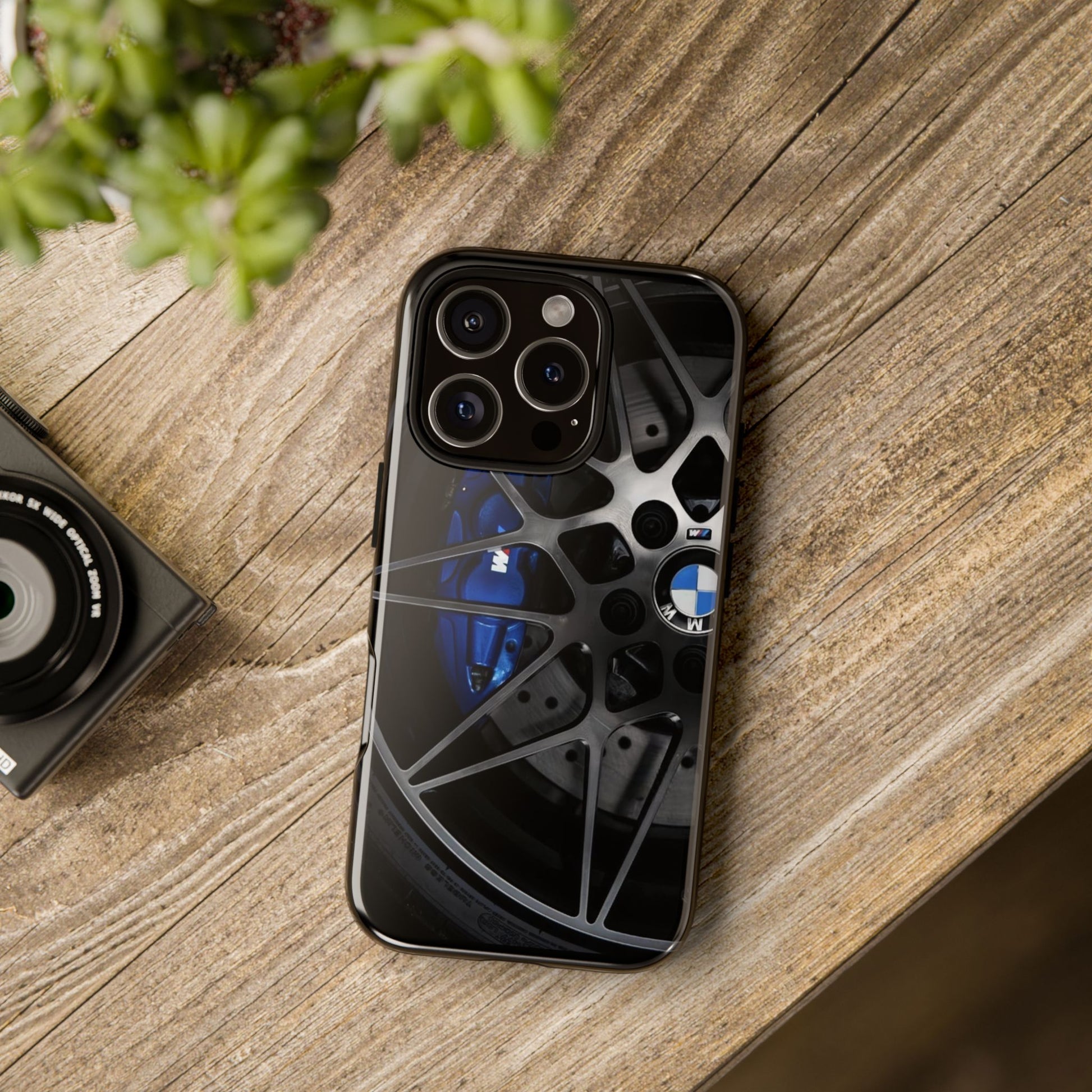BMW M3 Racing Wheels Tough Cases for iPhones, Samsung, and Pixel