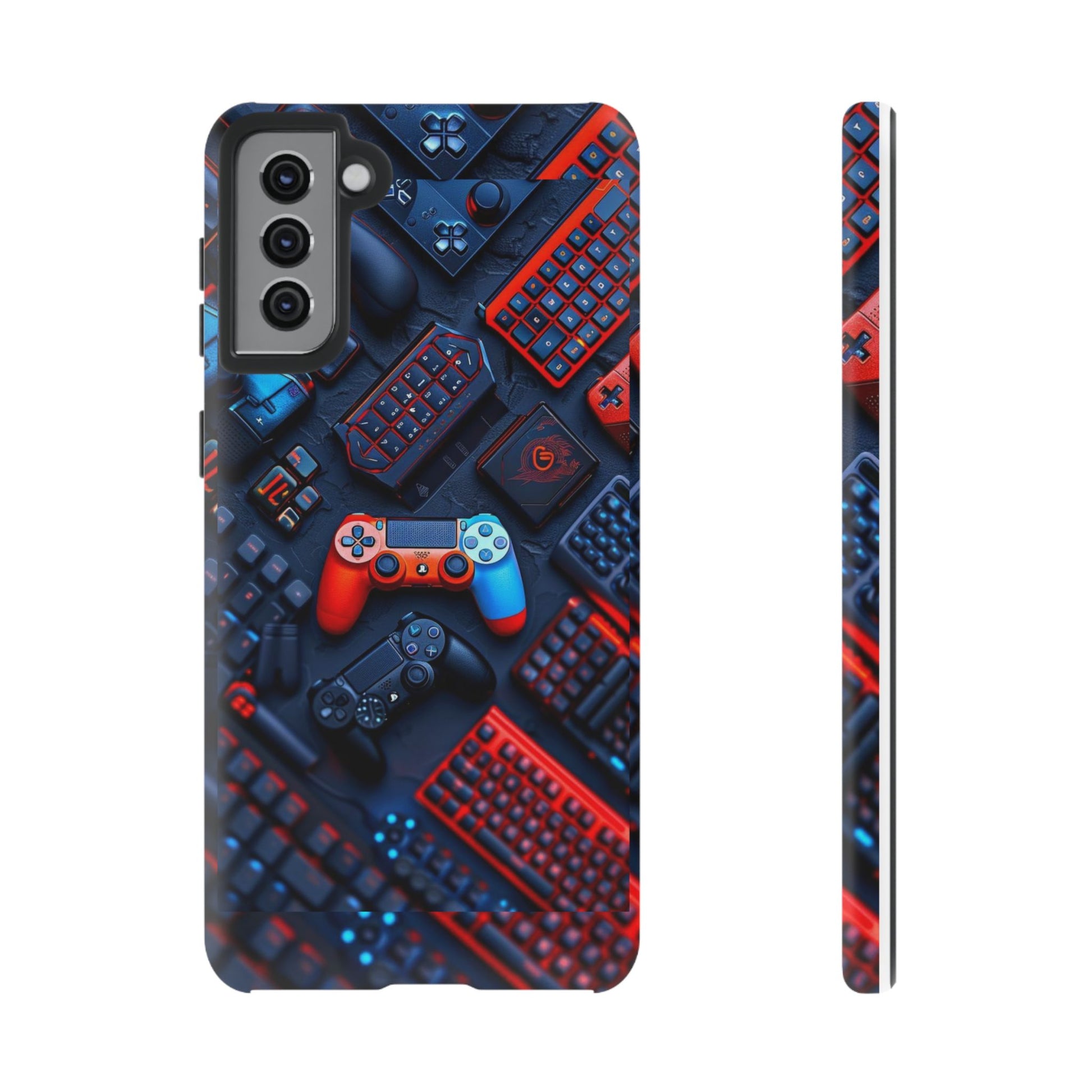 Gamer Themed Controllers Tough Cases for iPhones, Samsung, and Pixel