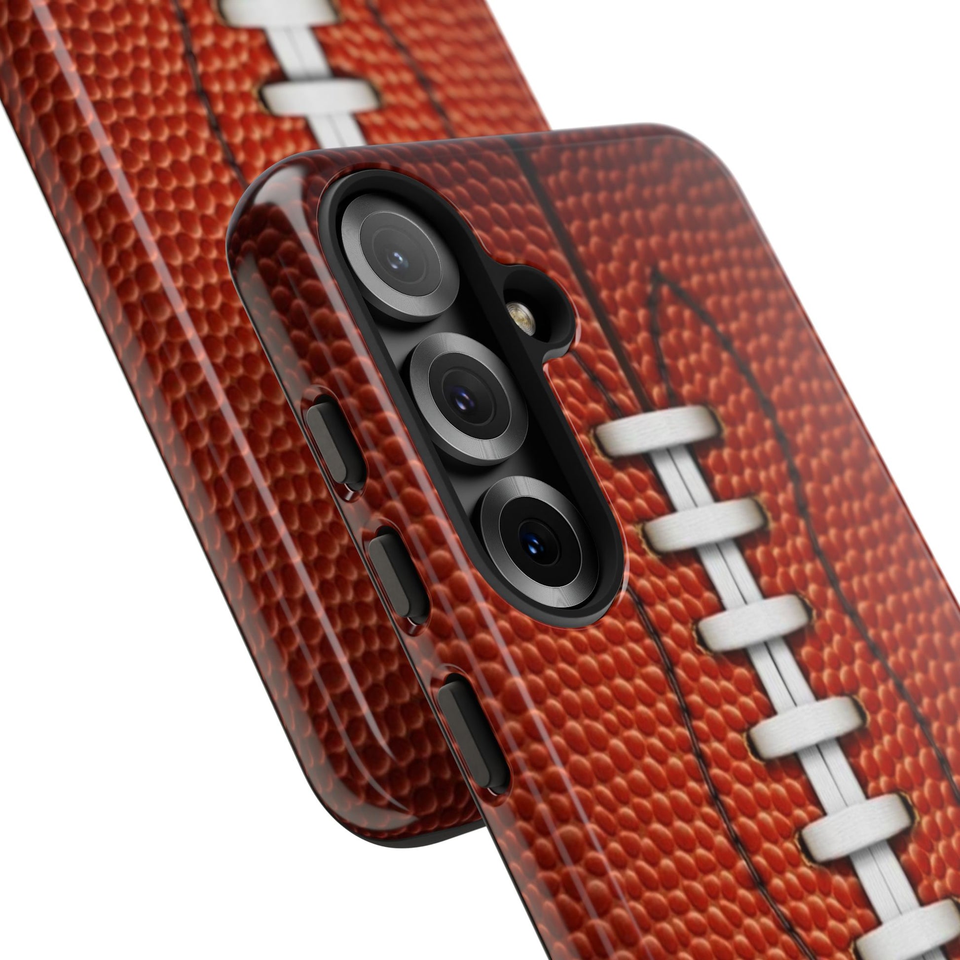 Football Pigskin Print Tough Cases for iPhones, Samsung, and Pixel