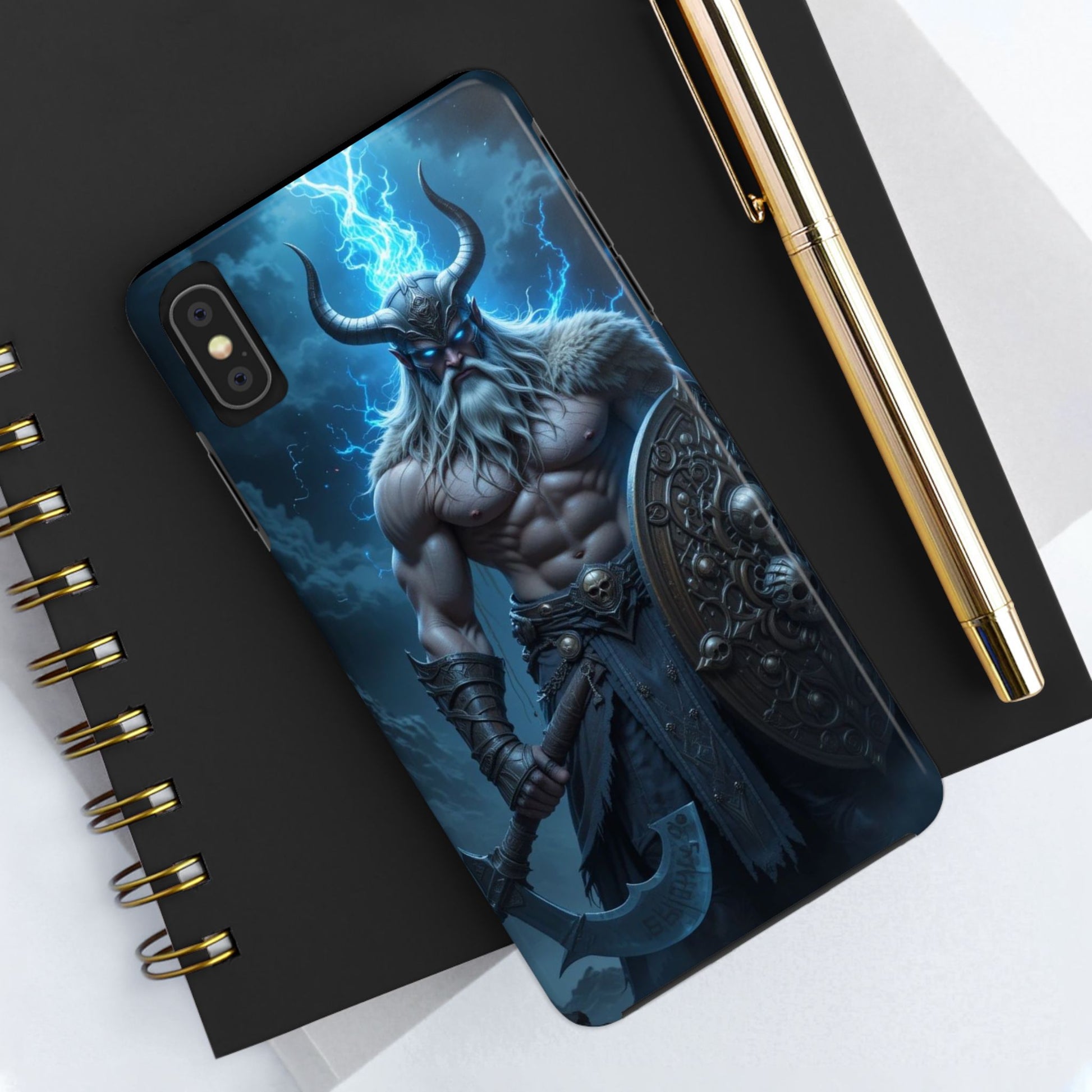 Viking Warrior Theme Phone Cases for iPhones & Samsung Phones