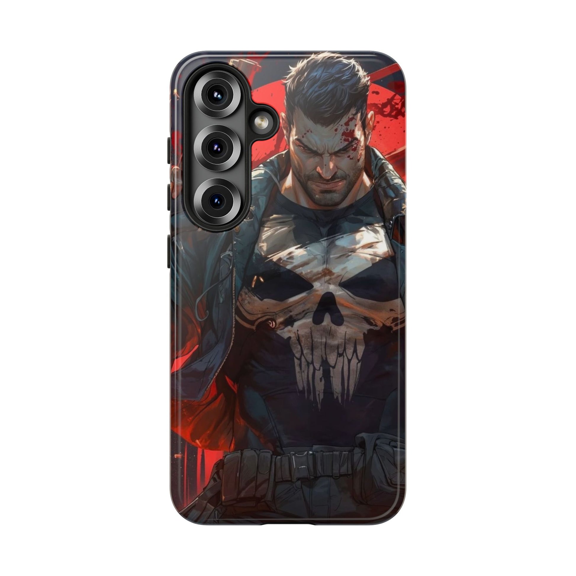 Punisher Tough Cases for iPhones, Samsung, and Pixel