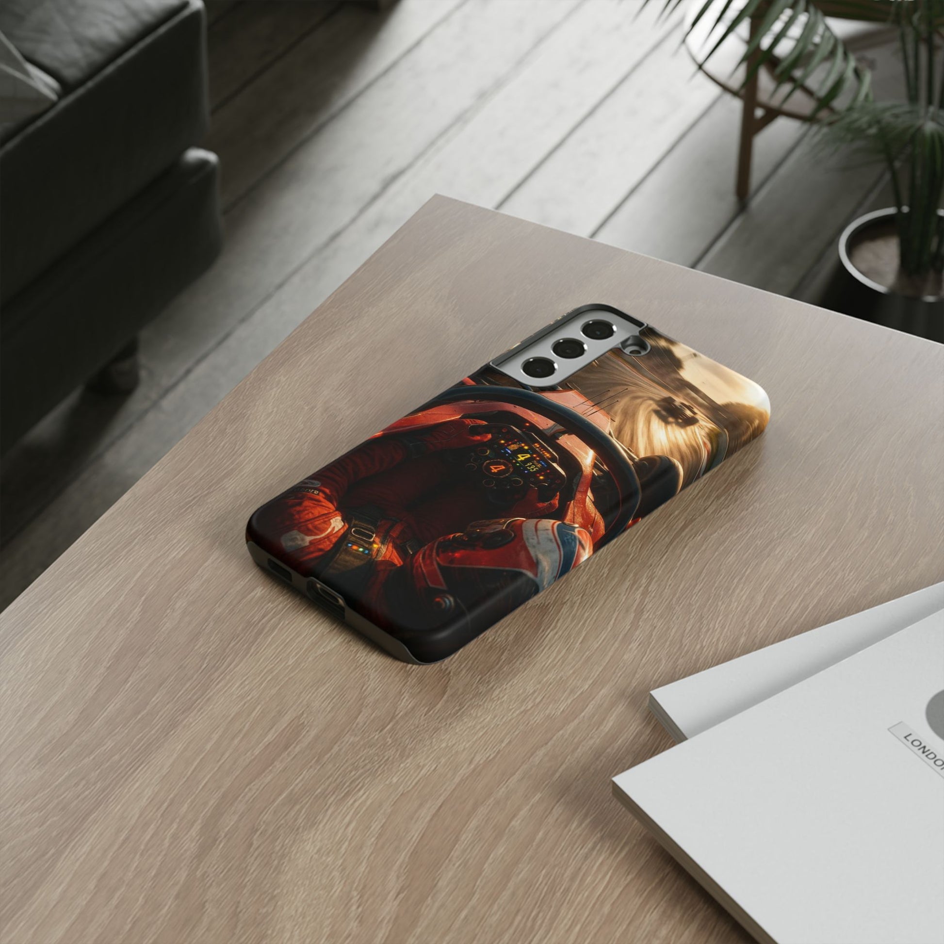 Formula 1 Cockpit Phone Case, Tough Cases for iPhones, Samsung, and Pixel