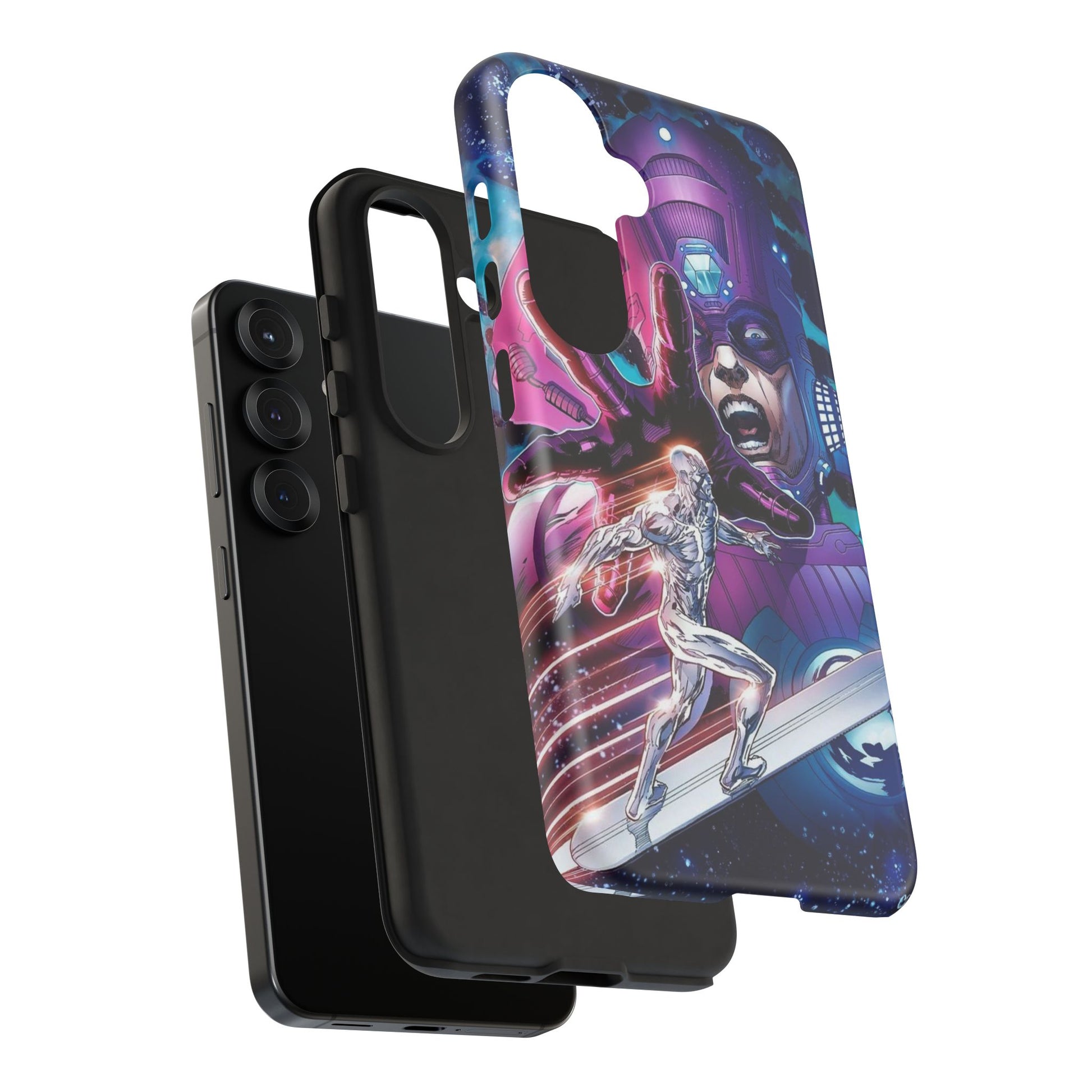 Galactus x Silver Surfer Marvel Phone Case, Tough Cases for iPhones, Samsung, and Pixel