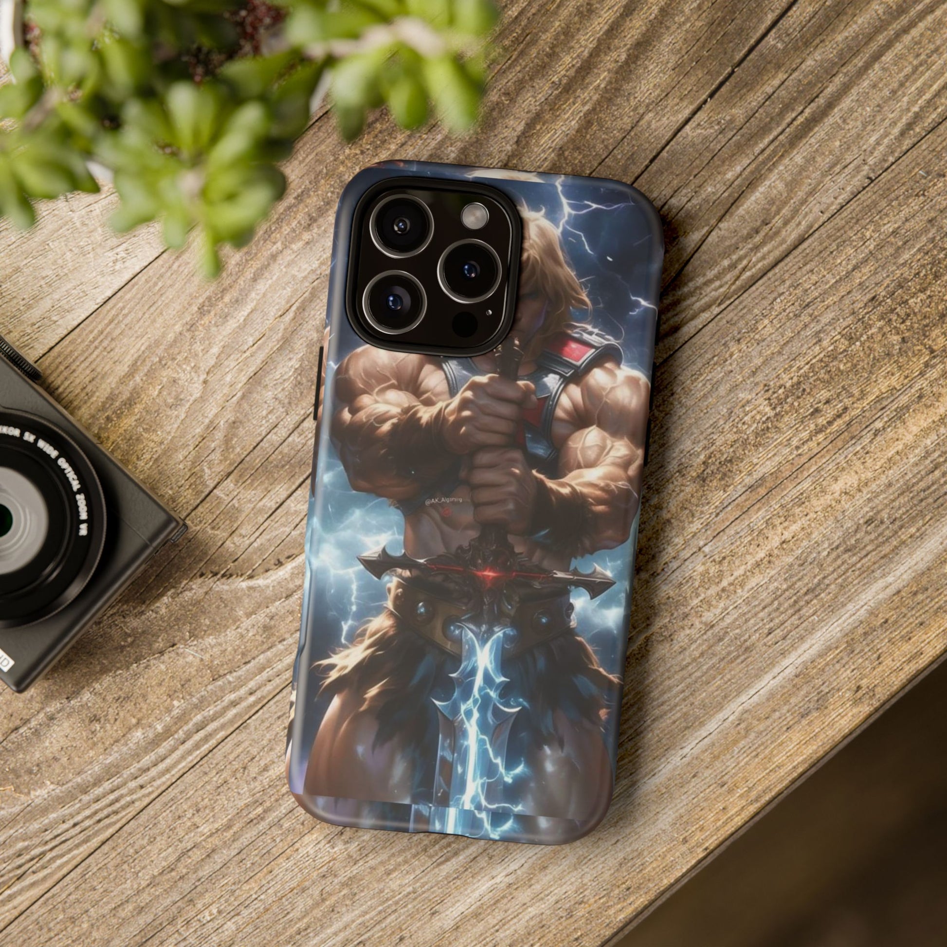He-Man Masters of the Universe Tough Cases for iPhones, Samsung, and Pixel