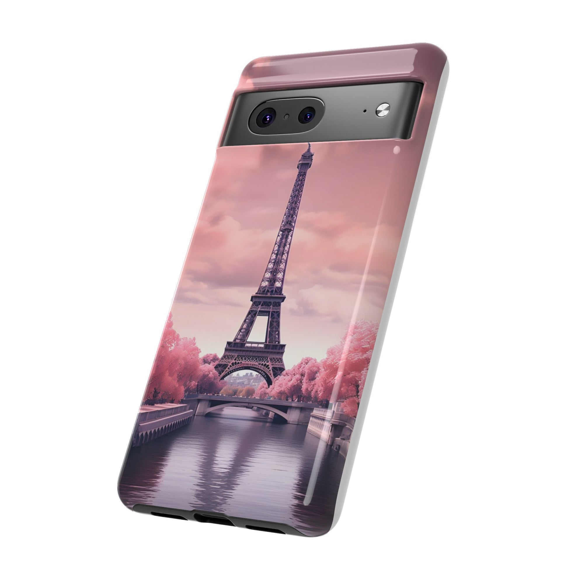 Eiffel Tower Paris Tough Cases for iPhones, Samsung, and Pixel