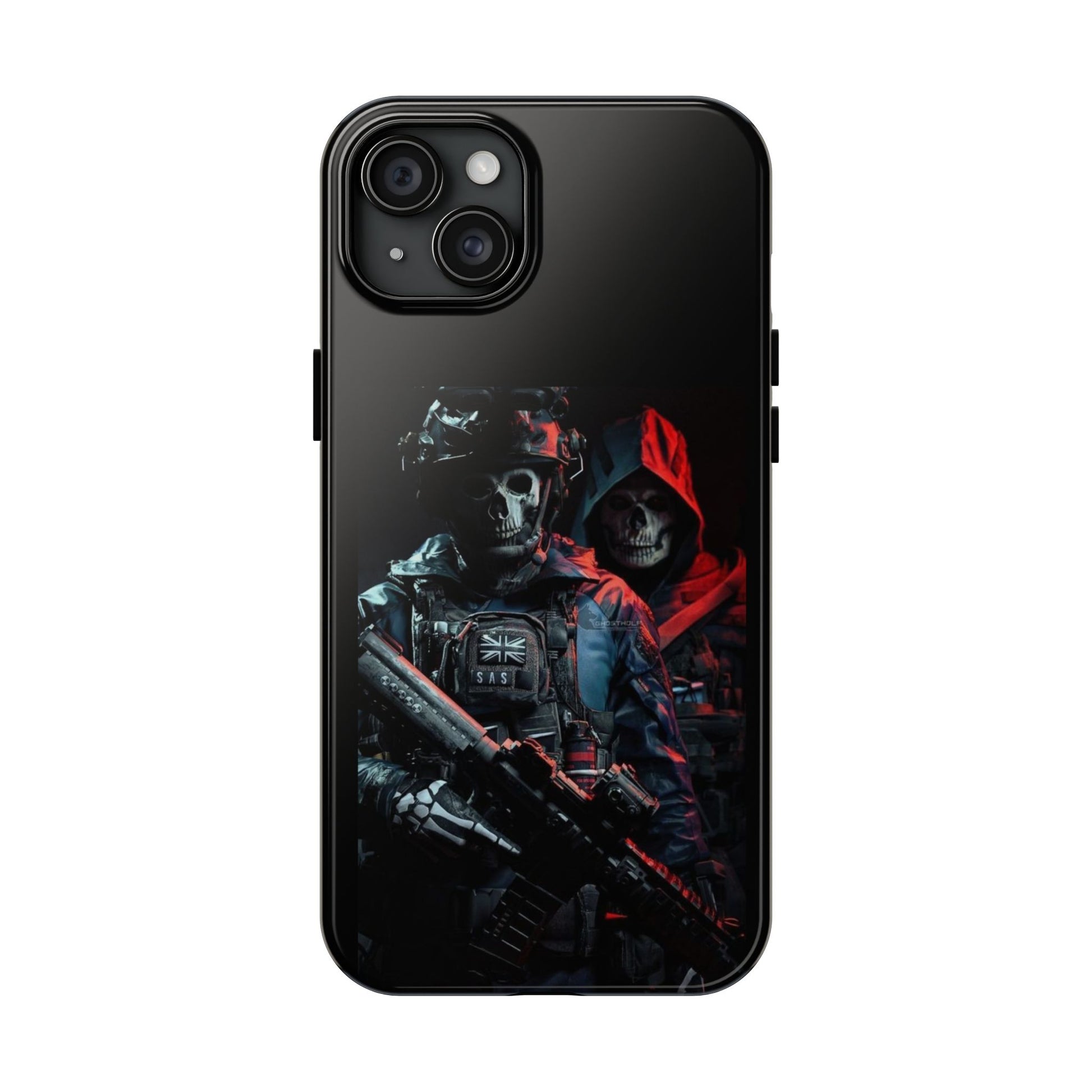 COD Ghost Gamer Phone Cases for Iphones & Samsung Phones