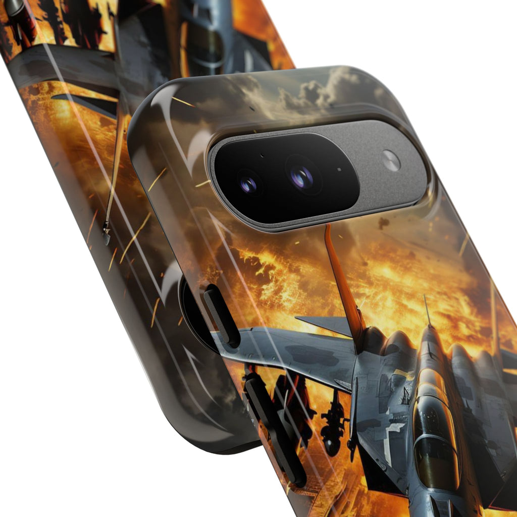 F-15 Fighter Jet Tough Cases for iPhones, Samsung, and Pixel