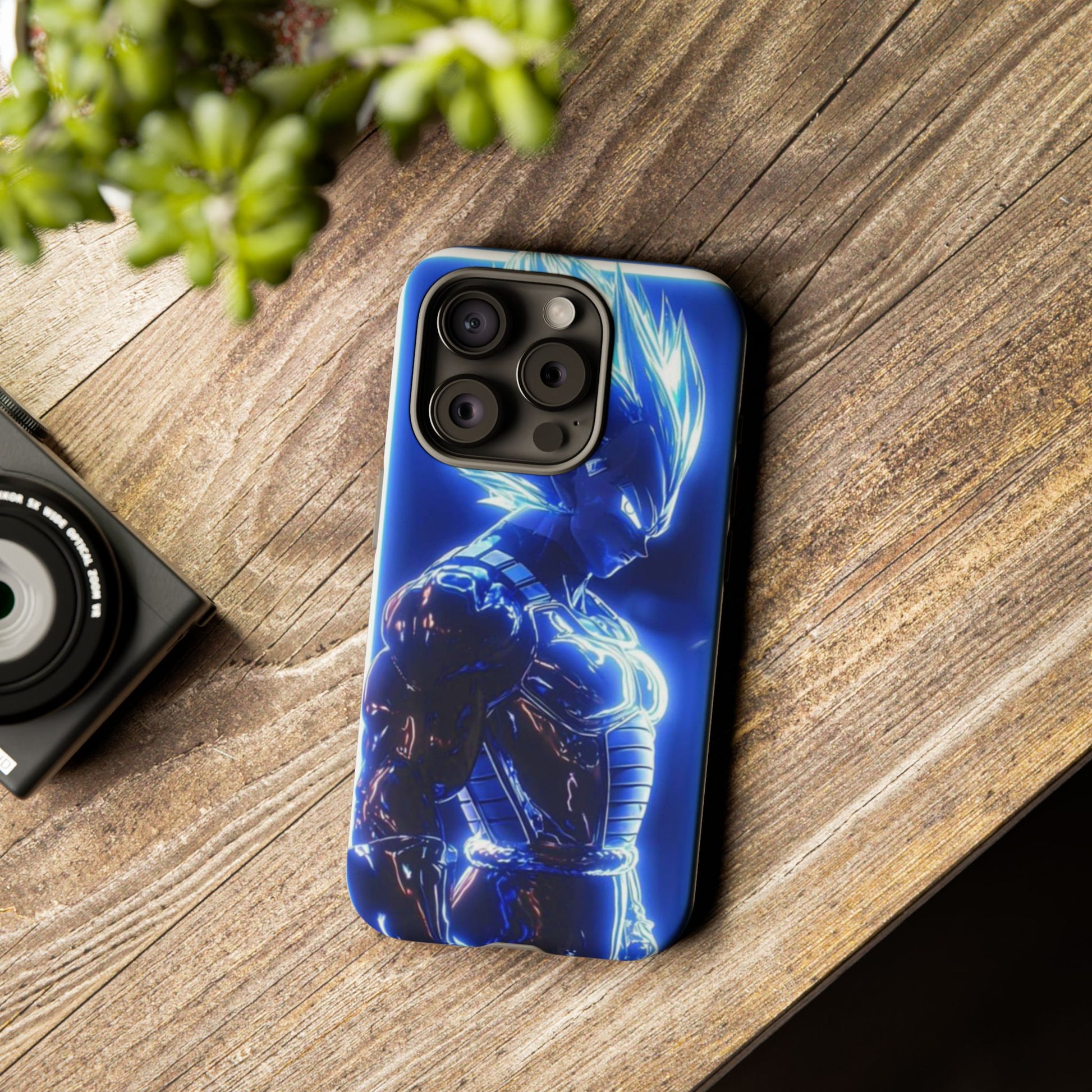 Anime Dragon Ball Z Super Saiyan Tough Cases for iPhones, Samsung, and Pixel