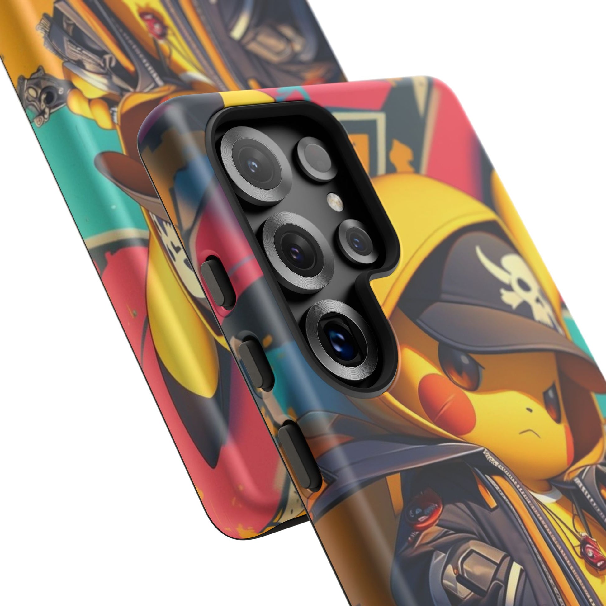 Cute Poke Bear Phone Case, Tough Cases for iPhones, Samsung, and Pixel