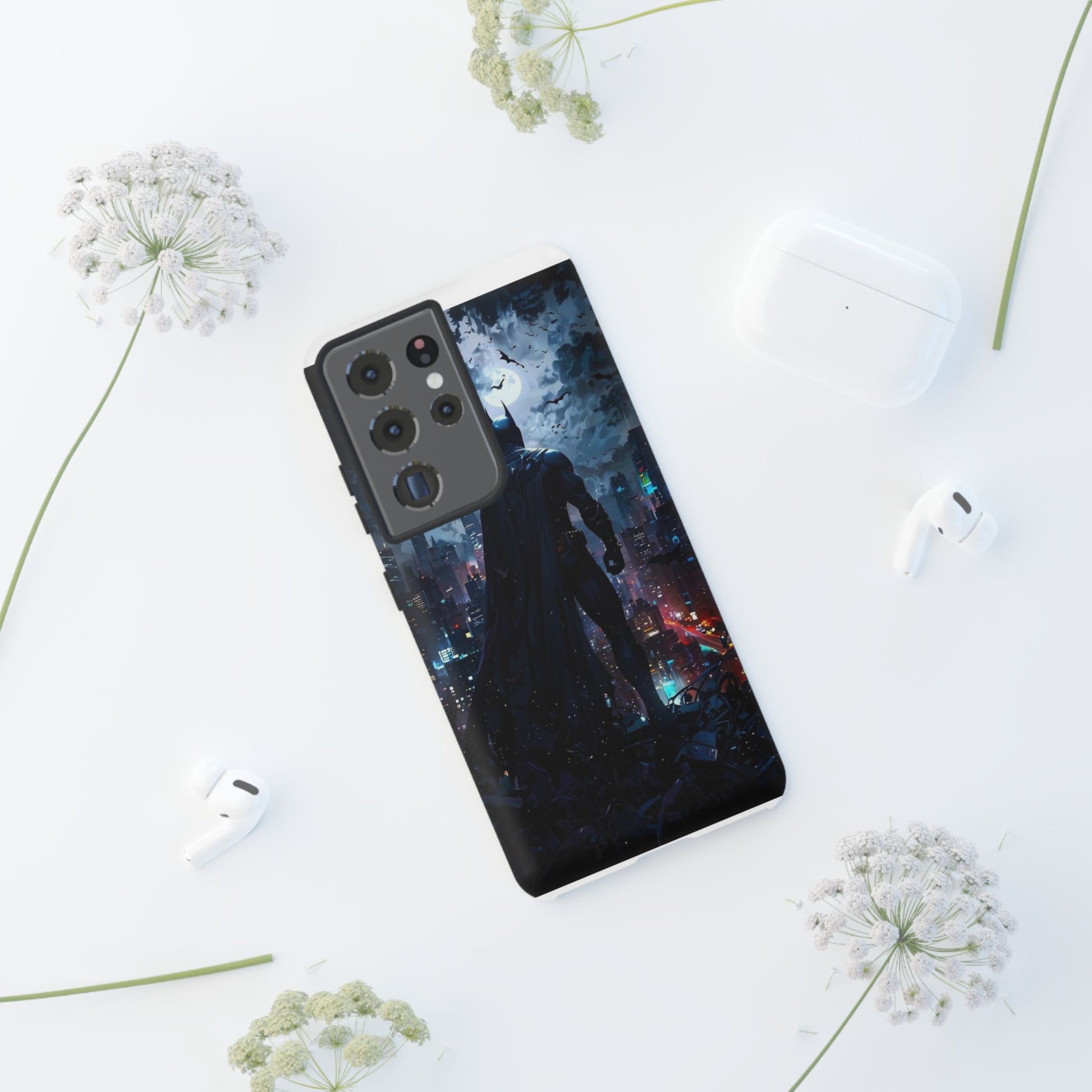 Gotham City Batman Tough Cases for iPhones, Samsung, and Pixel