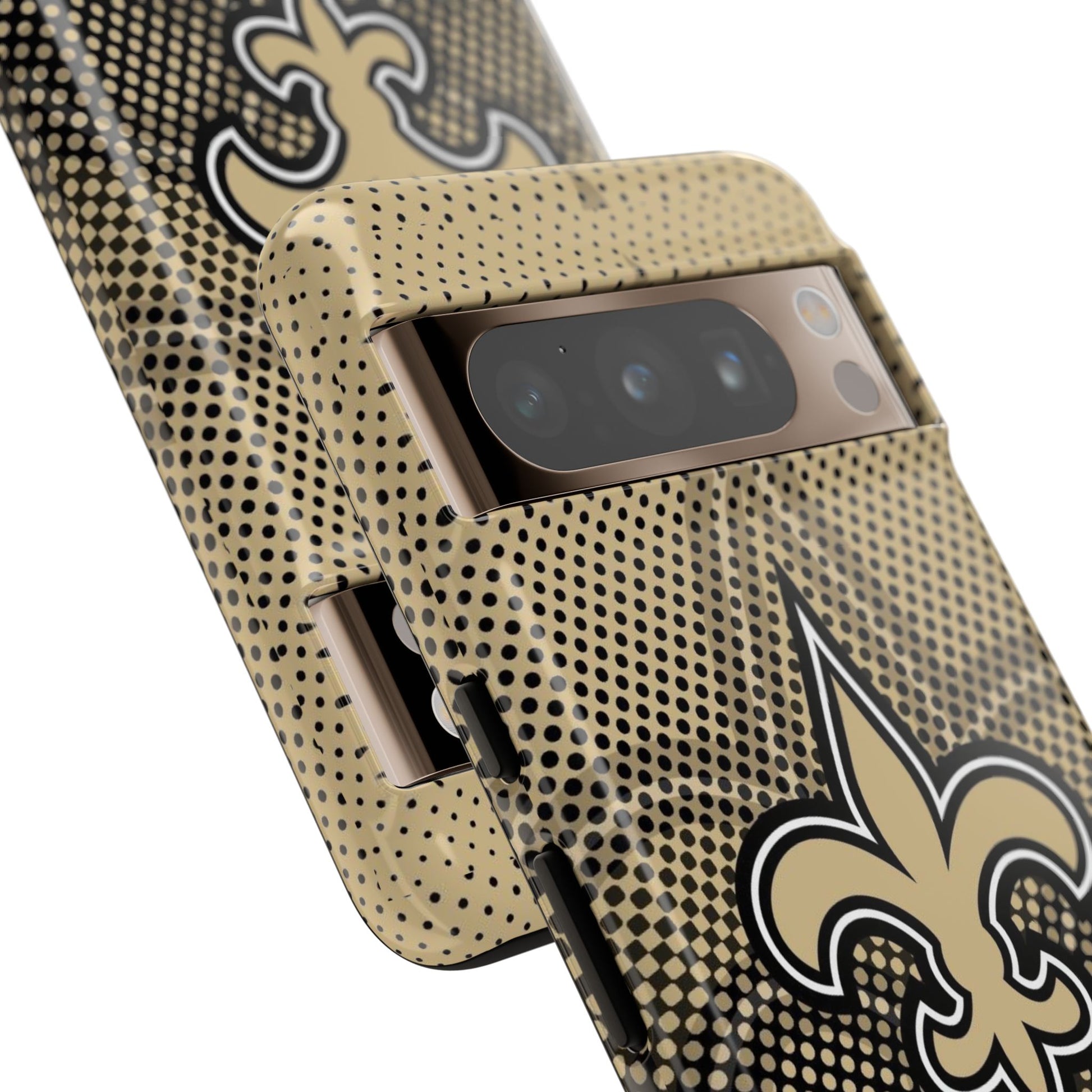 New Orleans Football Saints Logo Tough Cases for iPhones, Samsung, and Pixel