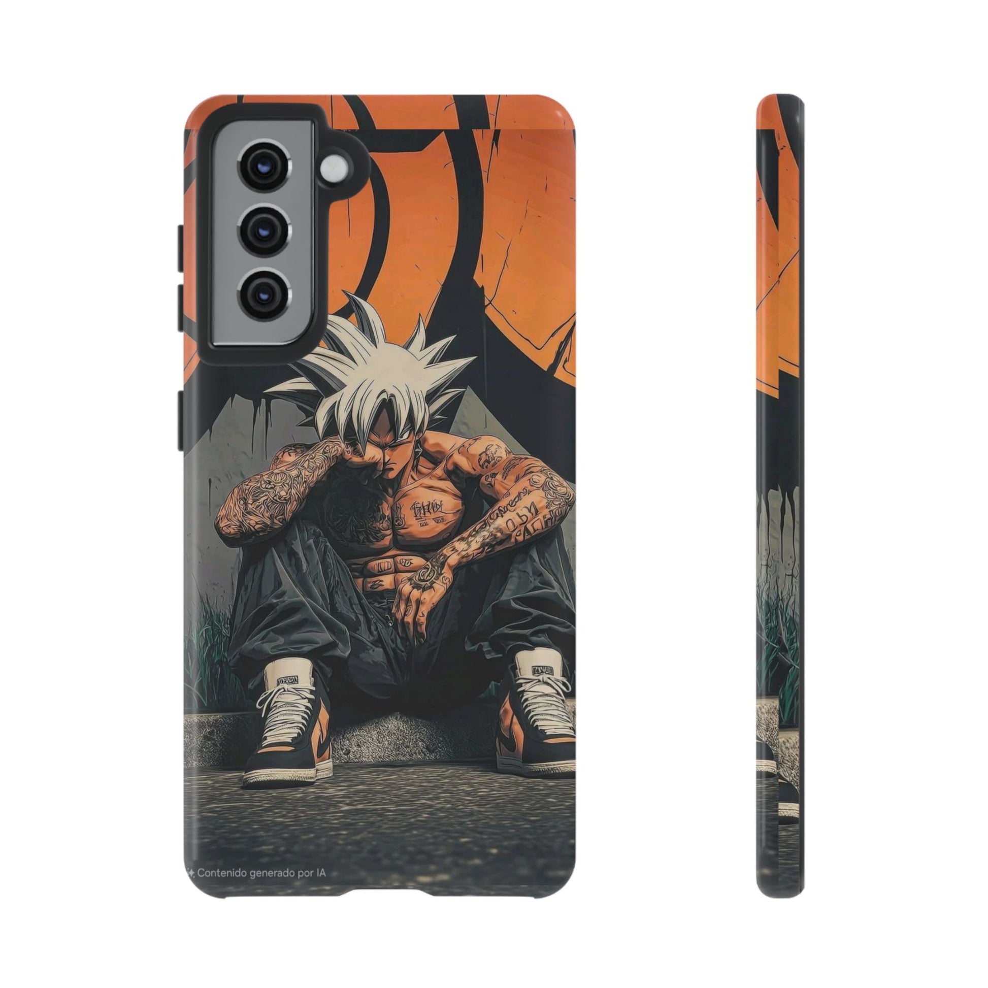 Anime DBZ Thug Tough Cases for iPhones, Samsung, and Pixel