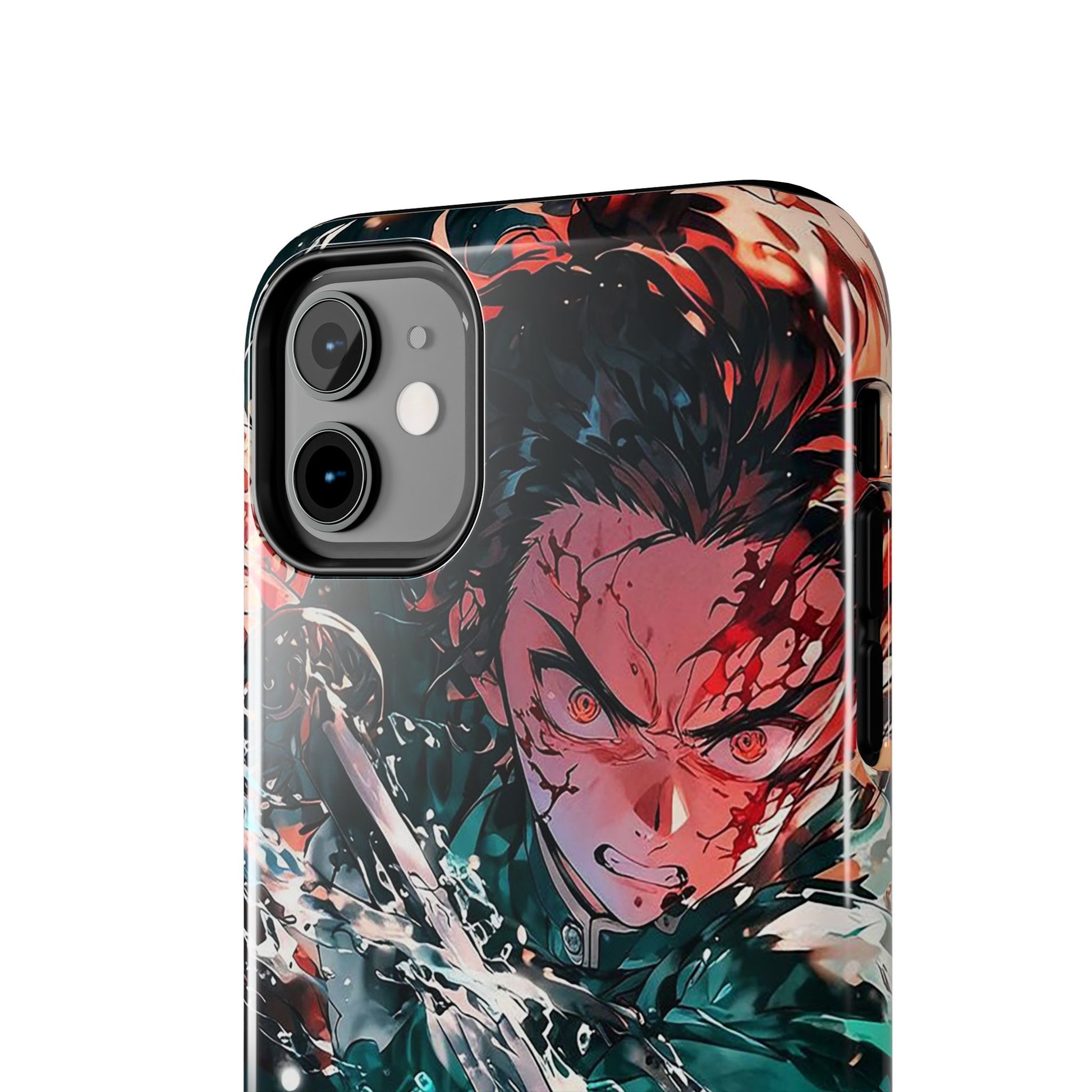 Demon Slayer Tanjiro Art Phone Case for iPhone & Samsung Galaxy Phones