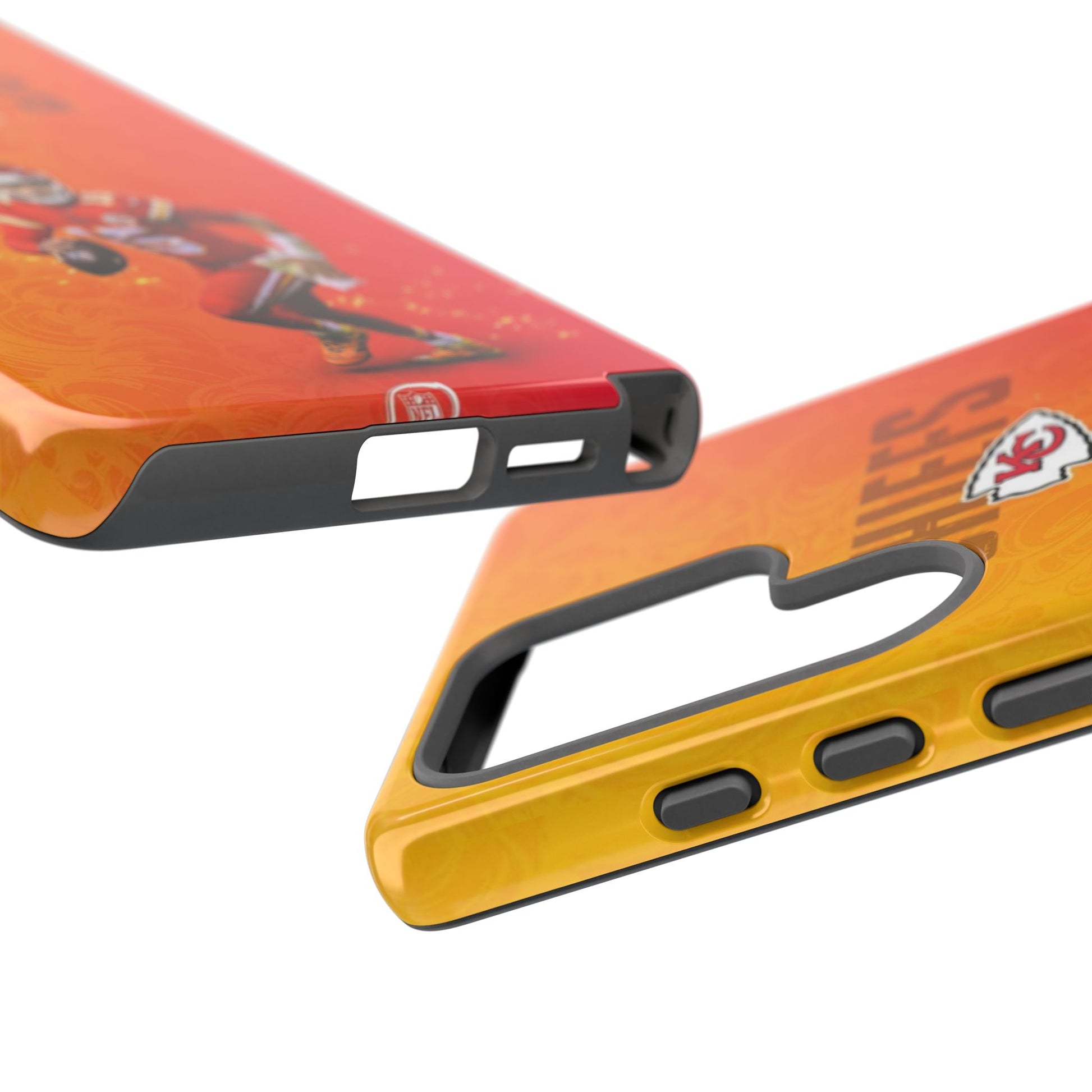 Kansas City Chiefs Patrick Mahomes Football Tough Cases for iPhones, Samsung, and Pixel