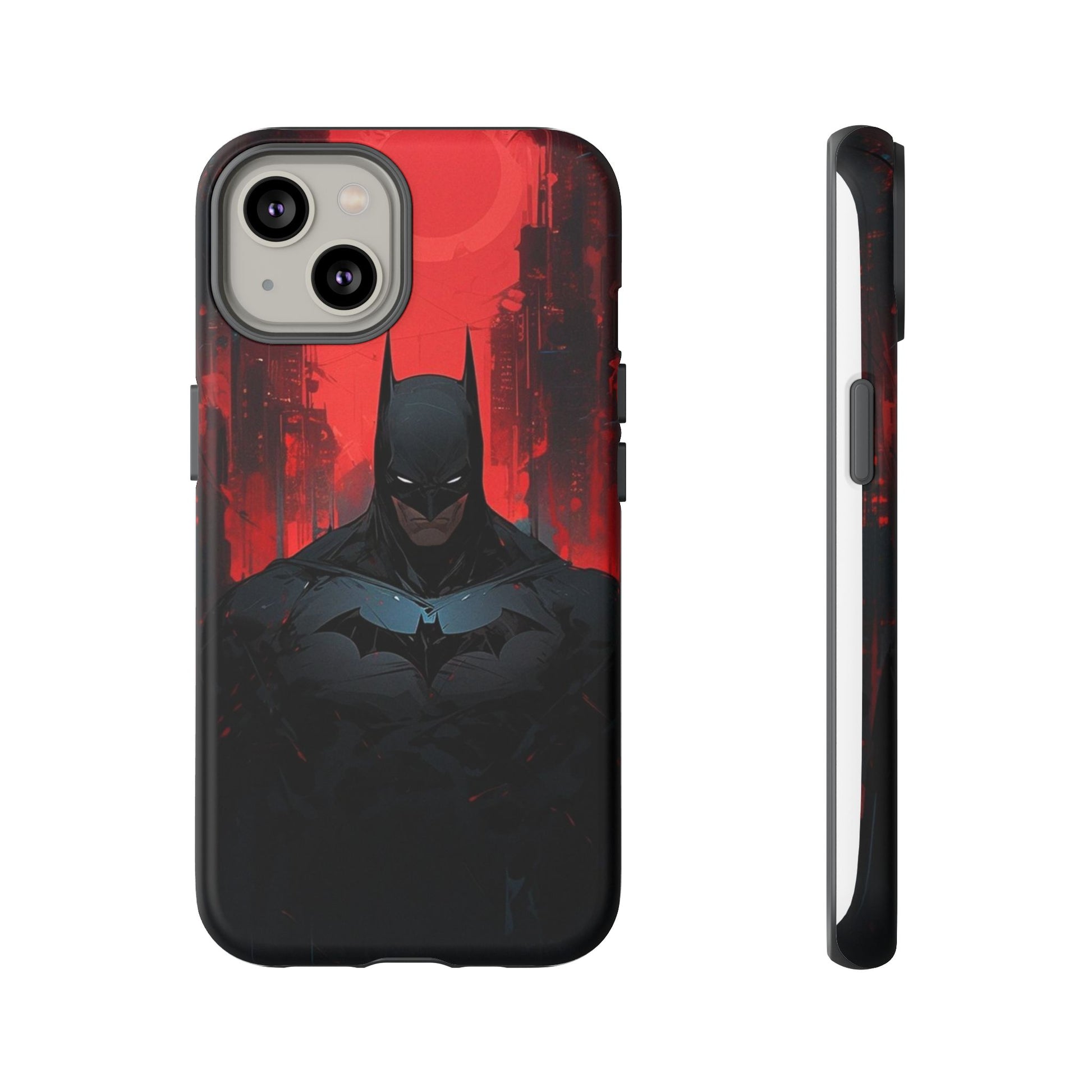 The Dark Knight Batman Tough Cases for iPhones, Samsung, and Pixel