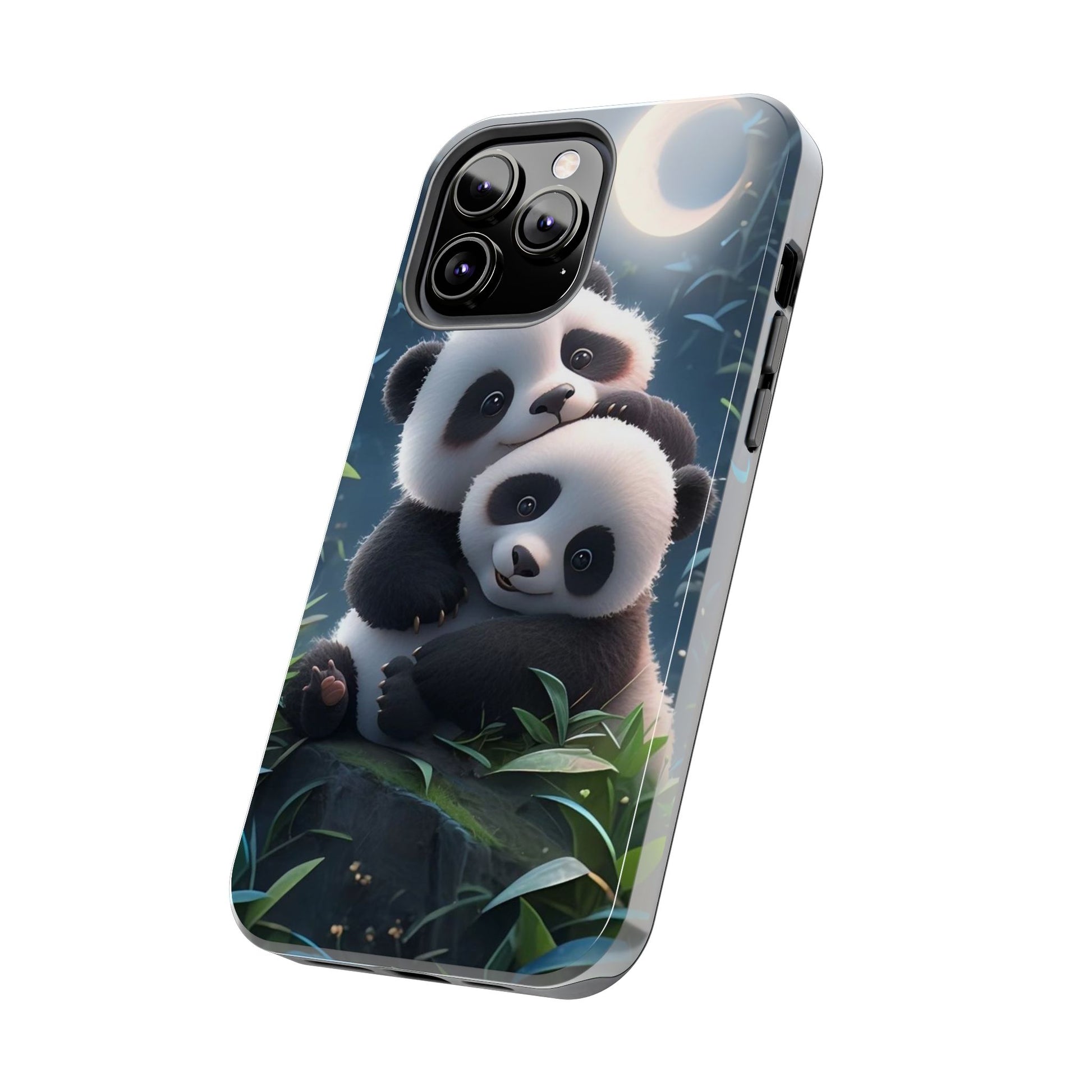 Hugging Pandas Theme Phone Cases for iPhones & Samsung Phones