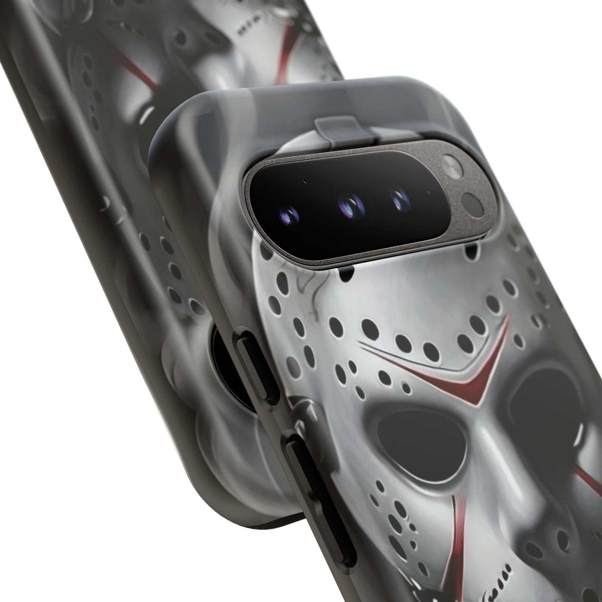 Friday the 13th Jason's Mask Tough Cases for iPhones, Samsung, and Pixel