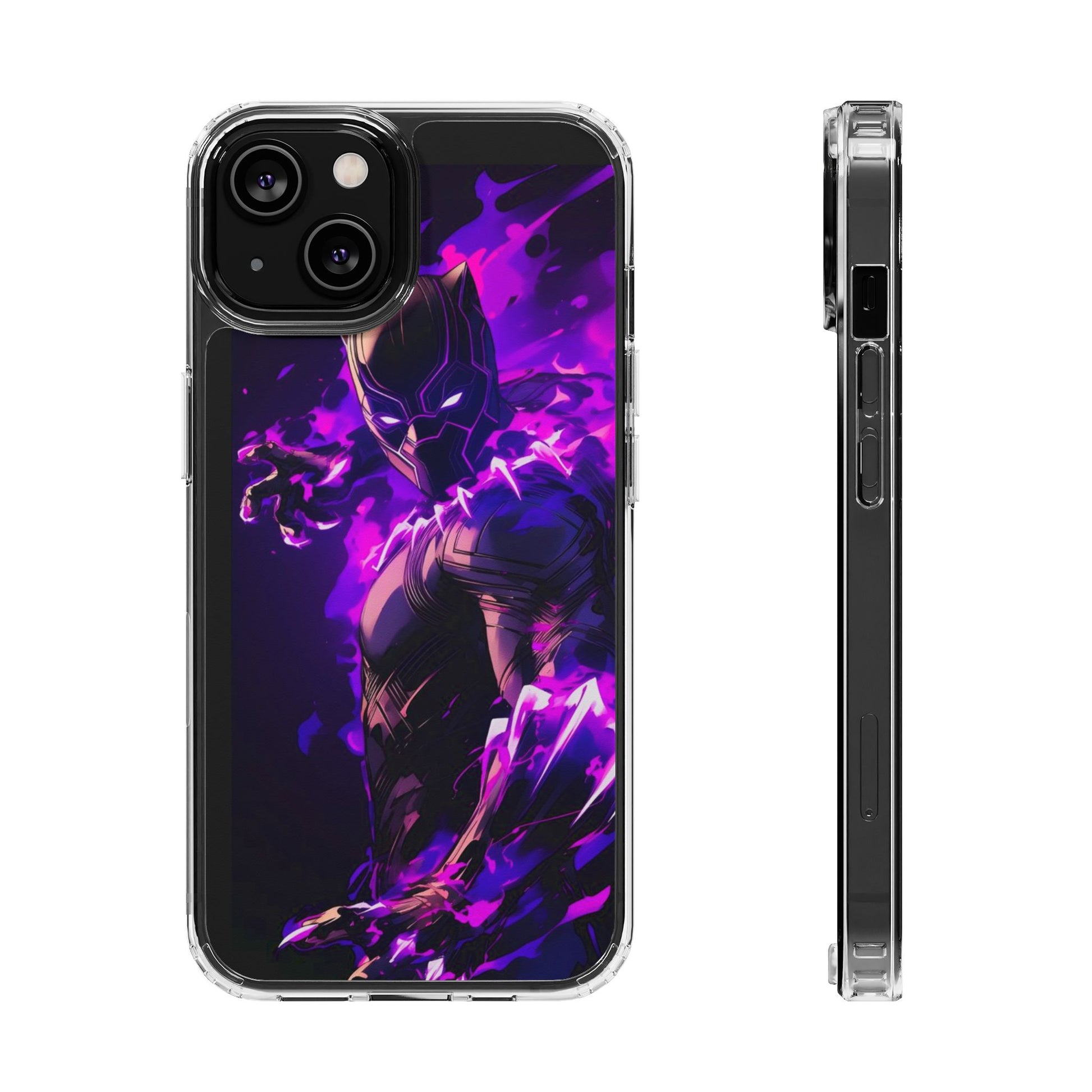 King of Wakanda Super Black Panther iPhone & Samsung Case, Wireless Charging compatible