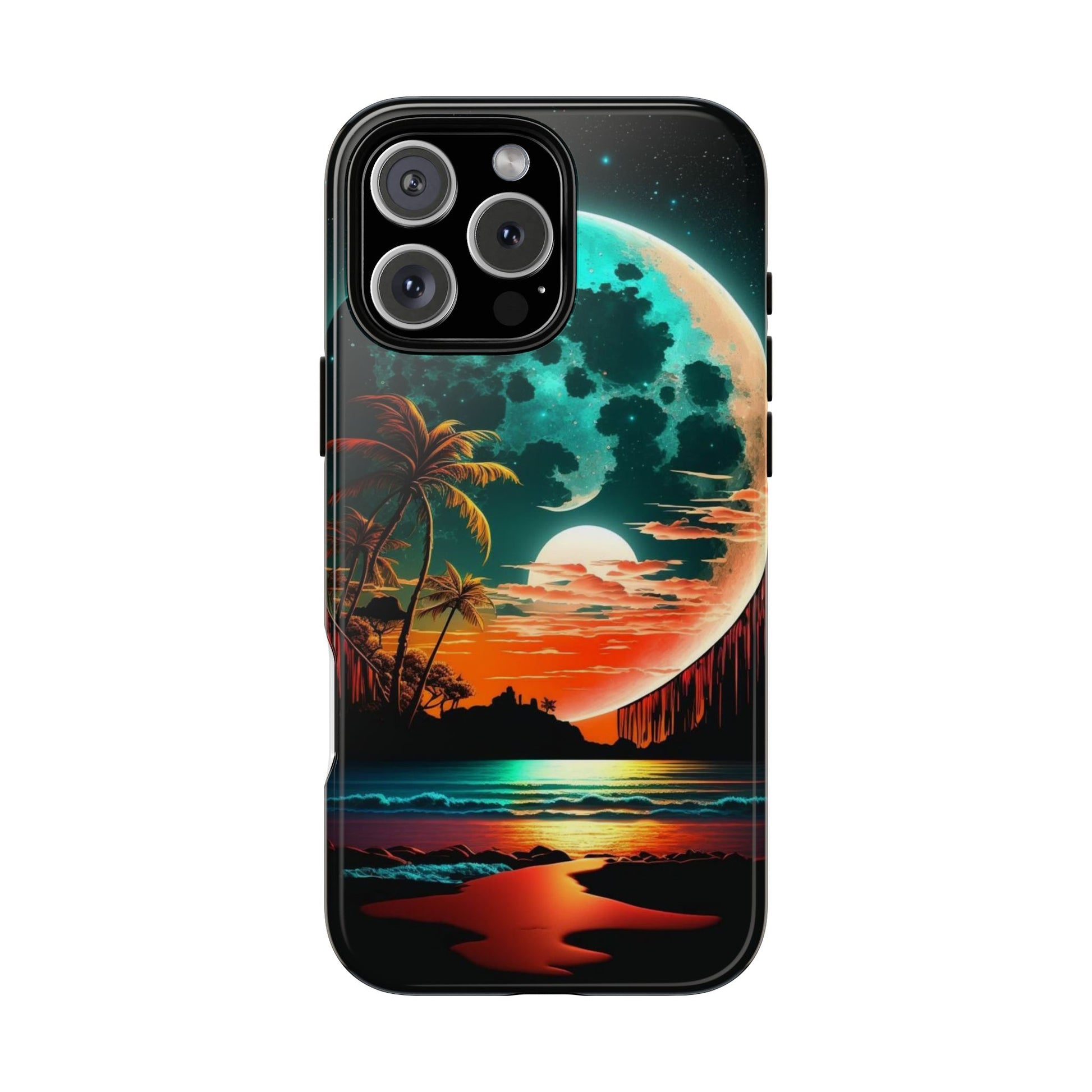 Fantasy Beach Sunset Landscape Phone Case for iPhone, Samsung Galaxy, & Pixel Phones