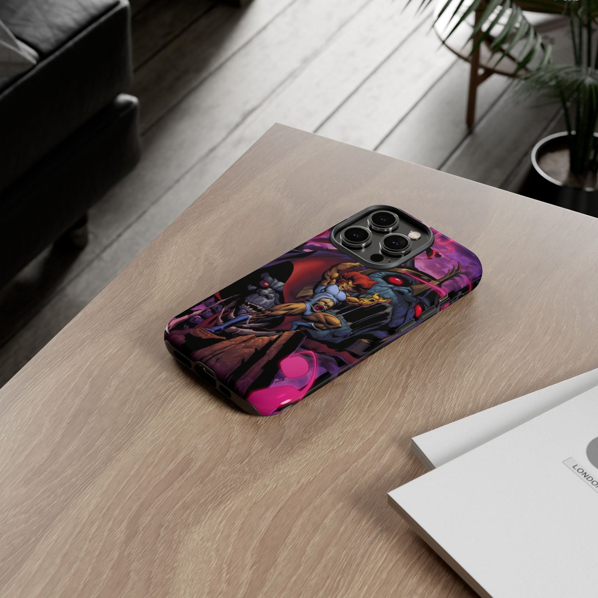 Thundercats Lion O x Mumra Tough Cases for iPhones, Samsung, and Pixel