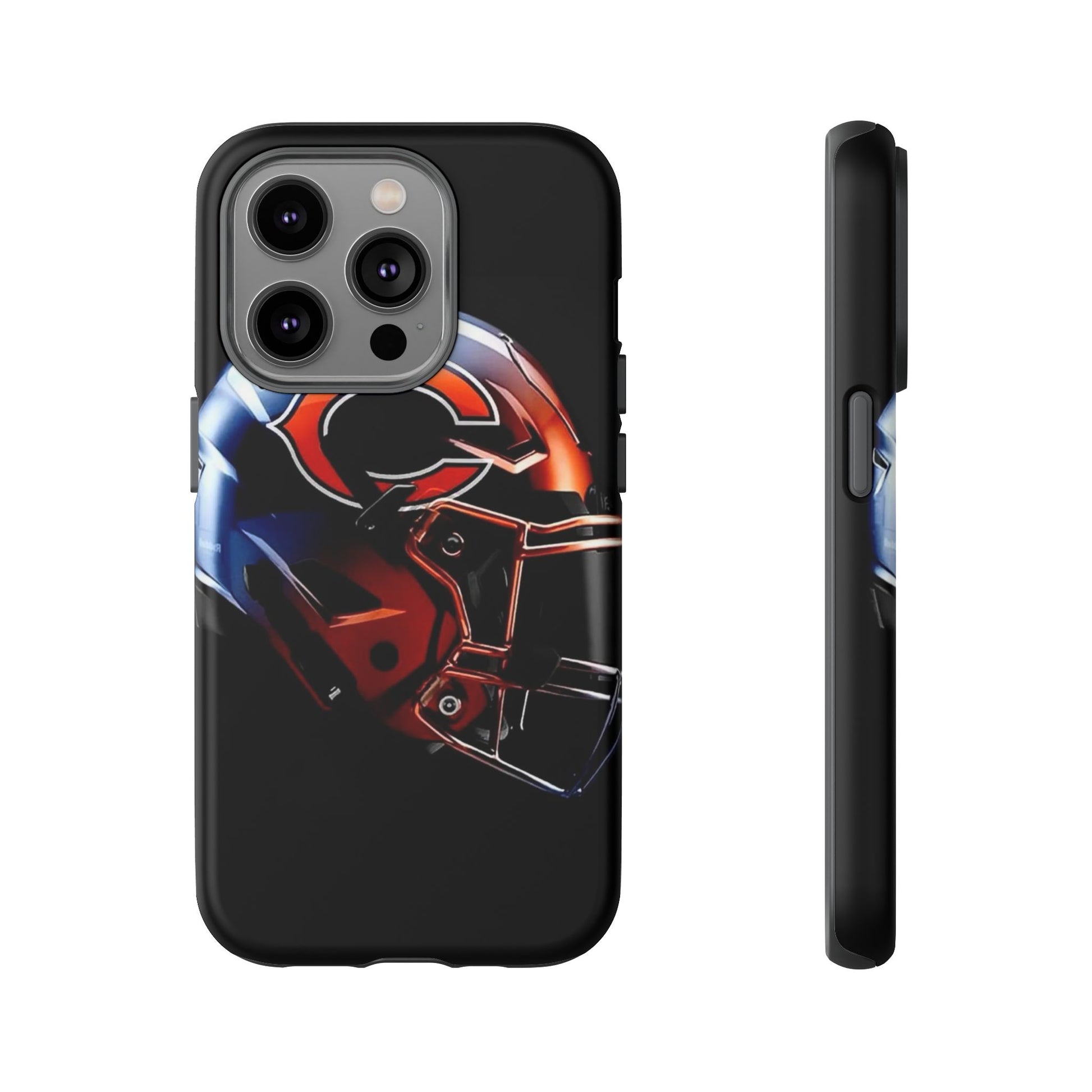 Football Helmet Chicago Bears Phone Case, Tough Cases for iPhones, Samsung, and Pixel