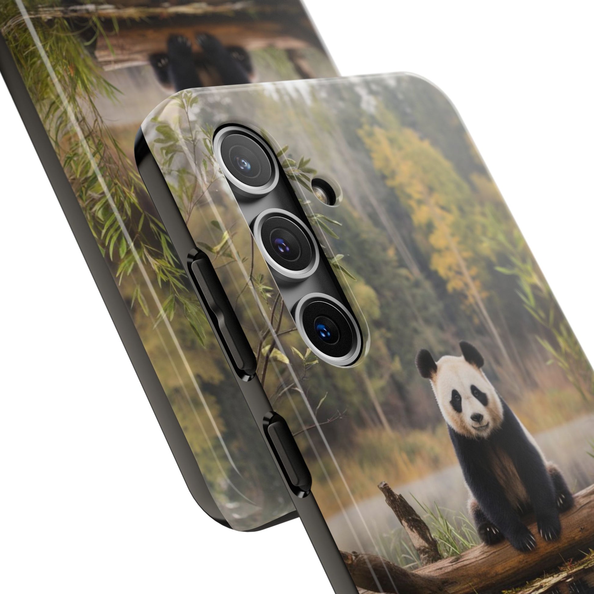 Cute Panda Theme Phone Cases for iPhones & Samsung Phones