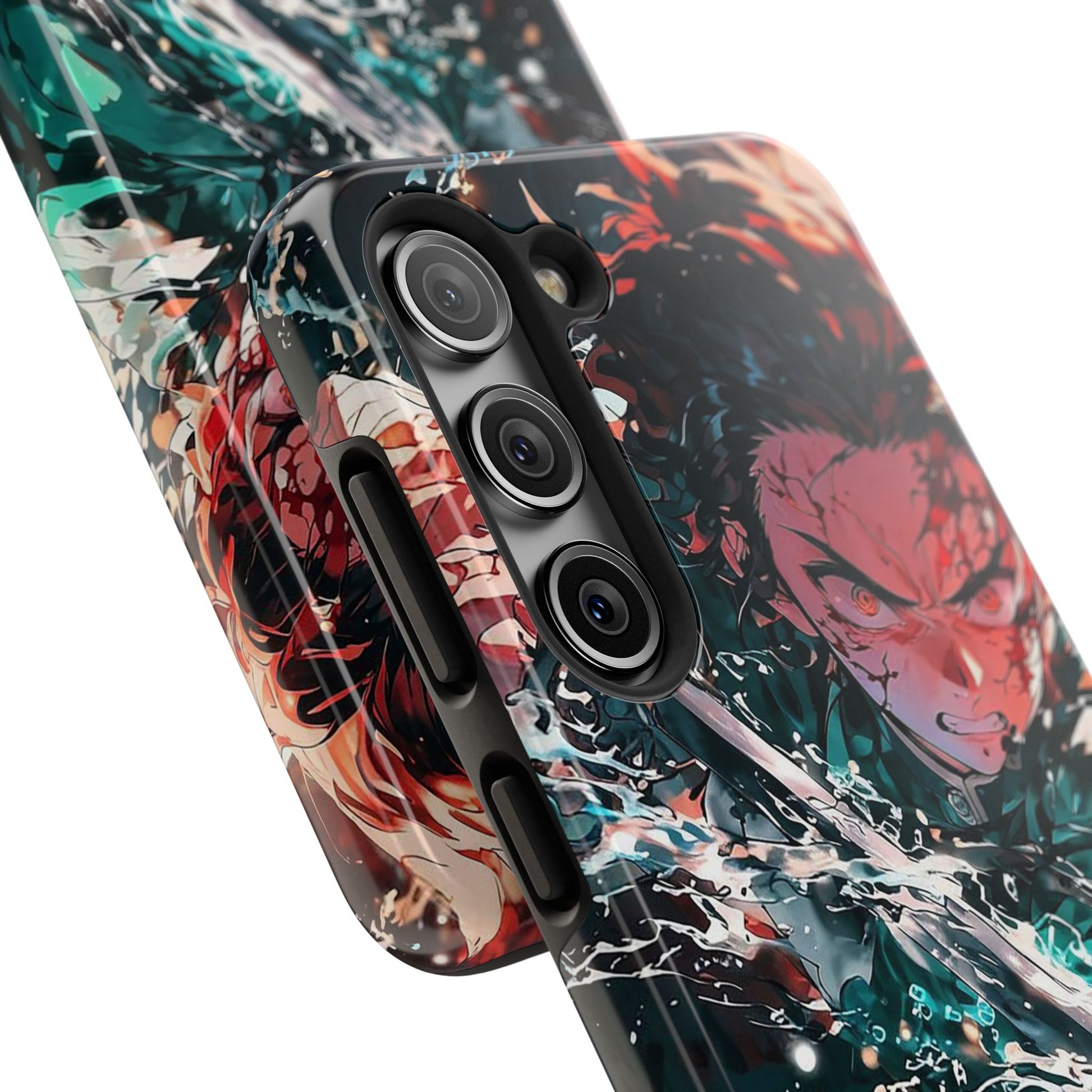 Demon Slayer Tanjiro Art Phone Case for iPhone & Samsung Galaxy Phones