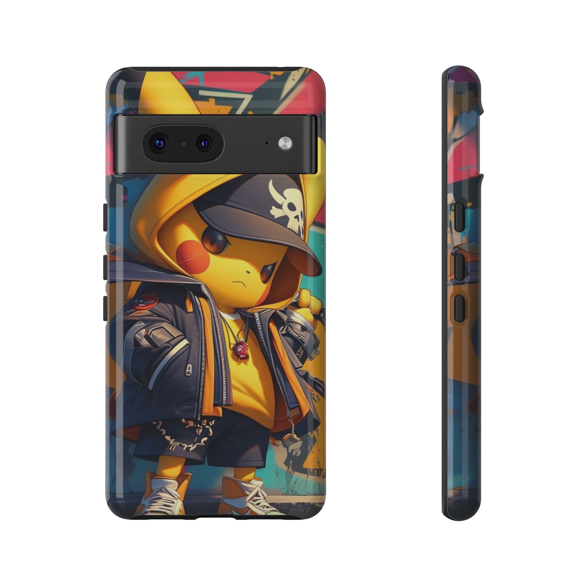 Cute Poke Bear Phone Case, Tough Cases for iPhones, Samsung, and Pixel