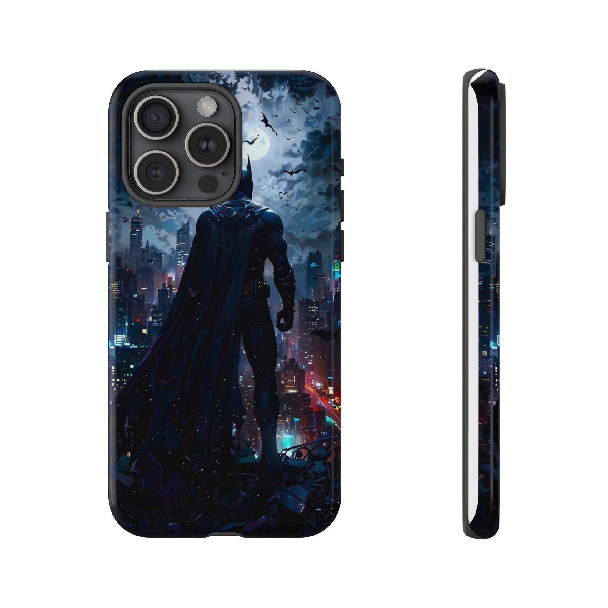Gotham City Batman Tough Cases for iPhones, Samsung, and Pixel